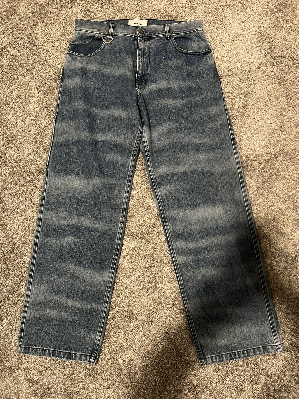 BONSAI Bonsai Blue Salty Jeans Size US 34 / EU 50 - 1 Thumbnail
