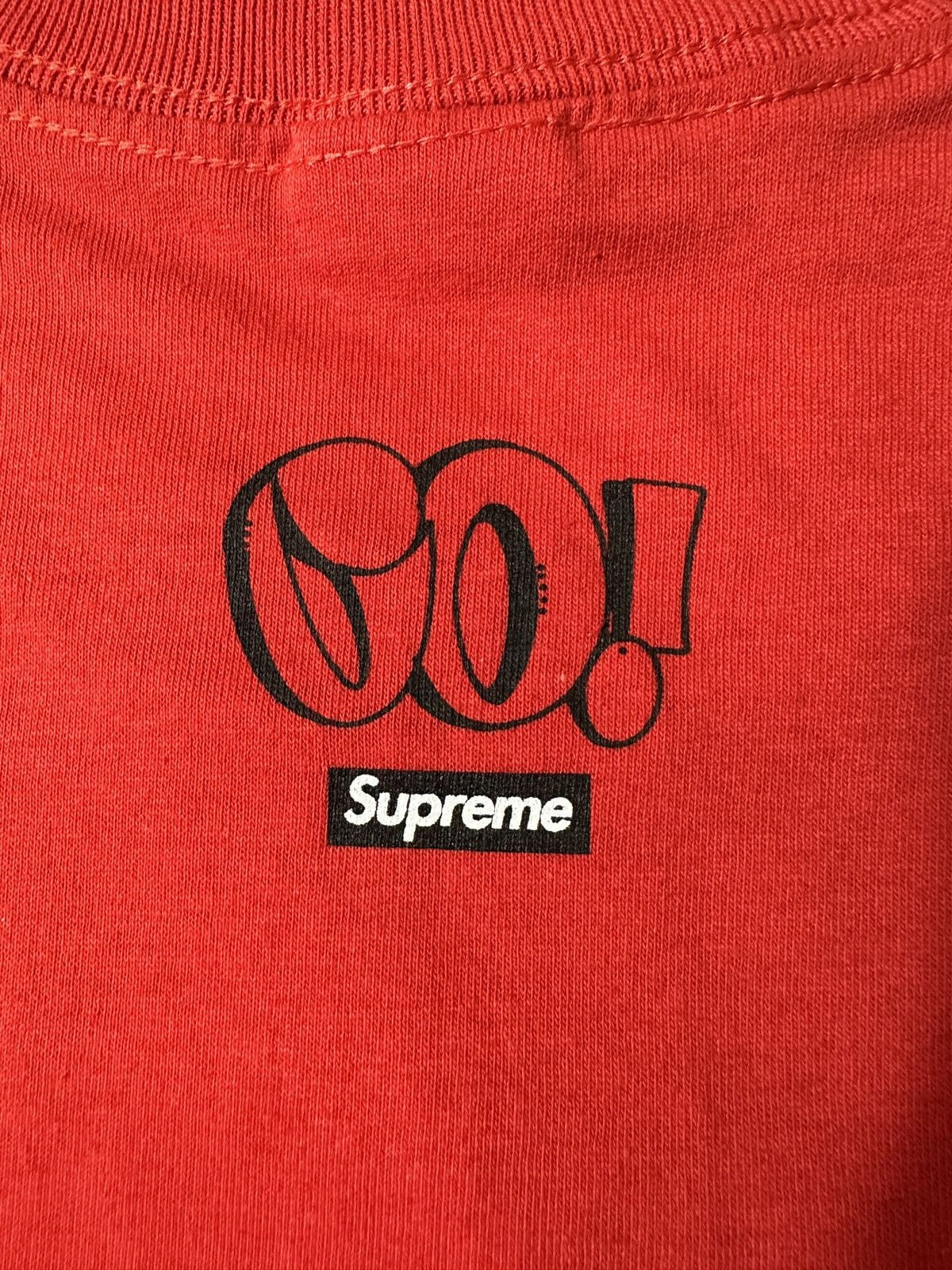 Supreme DSWT FW10 Supreme Cost Tag Tee Red XL DS Size US XL / EU 56 / 4 - 4 Thumbnail
