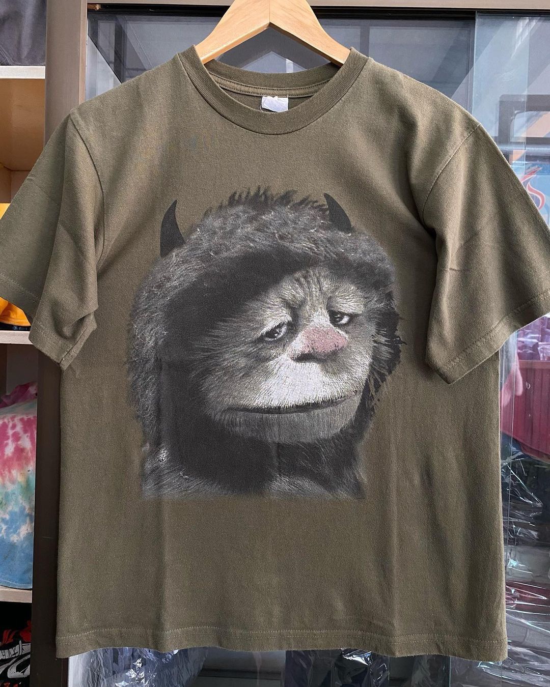 T-shirt Vintage Fruit Of The Loom XL - Where The Wild Things Are - Stitch - 90s