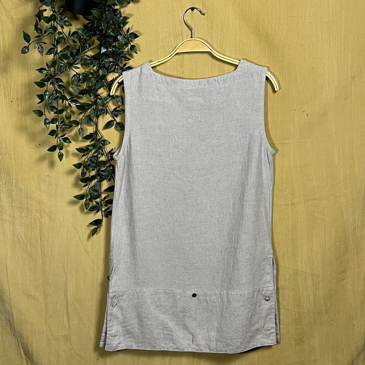 Kapital A6 Kapital Sleeveles khaki cenves Apron Size US XS / EU 42 / 0 - 4 Thumbnail