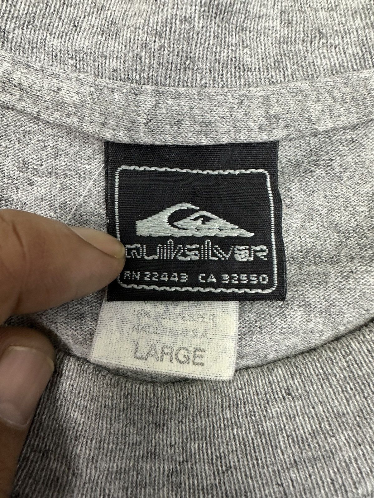 Quiksilver Vintage Quiksilver Usa Single Stitch Shirt A666 Size US L / EU 52-54 / 3 - 8 Thumbnail