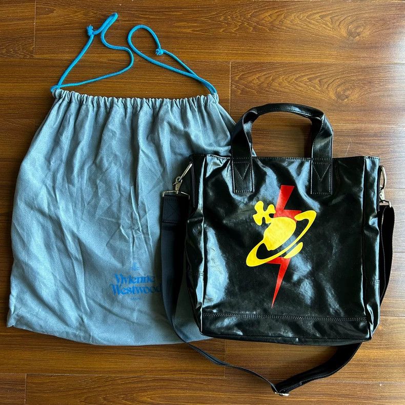 Vivienne Westwood Vivienne Westwood Saturn Lightning tote bag Size ONE SIZE - 2 Thumbnail