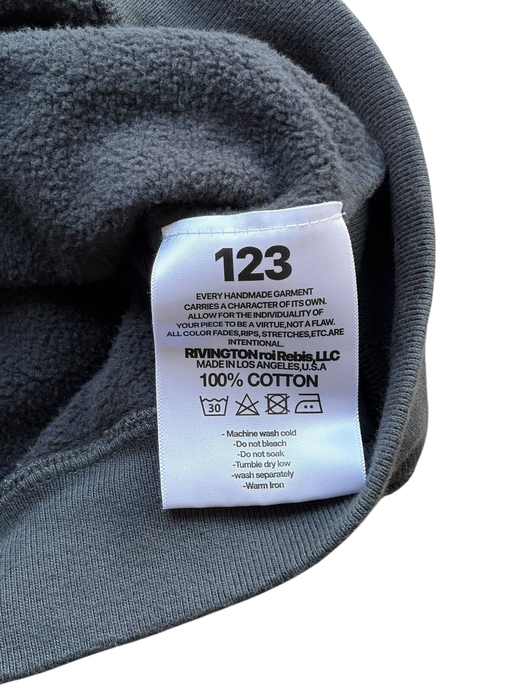 RRR-123 RRR-123 Washed Black Waiting For This Prayer Sweater Size US XL / EU 56 / 4 - 5 Thumbnail