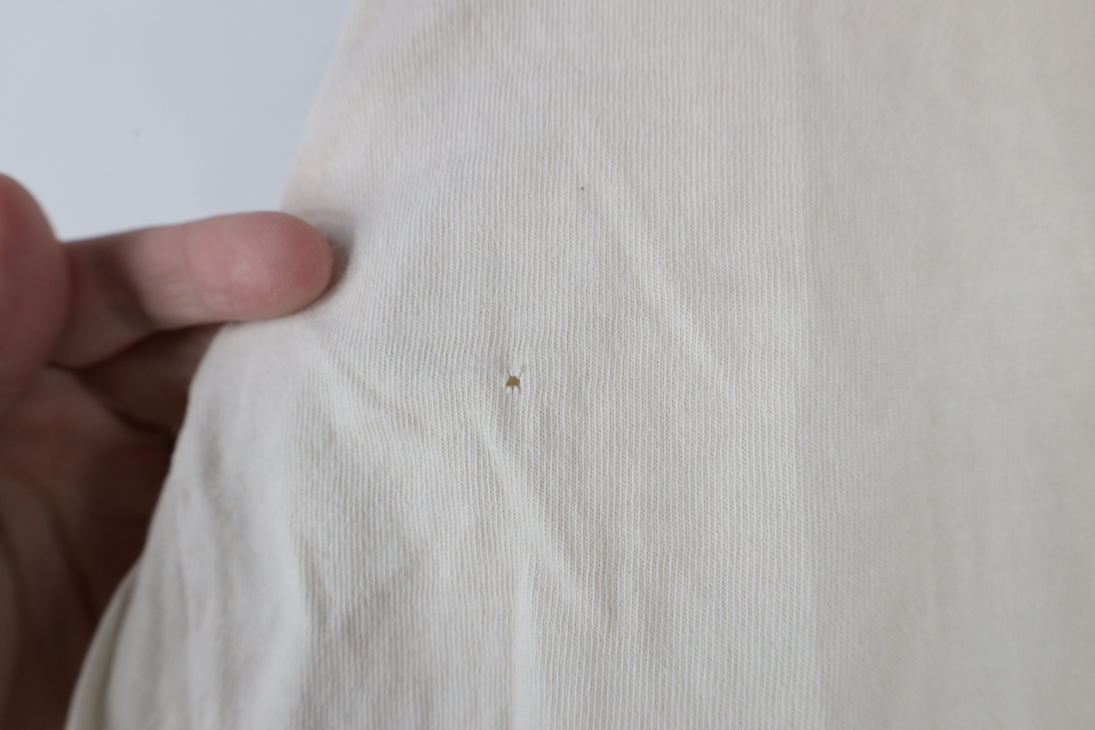 Vintage Vintage 90s Streetwear Short Sleeve T-Shirt Beige Cotton Size US XL / EU 56 / 4 - 6 Thumbnail