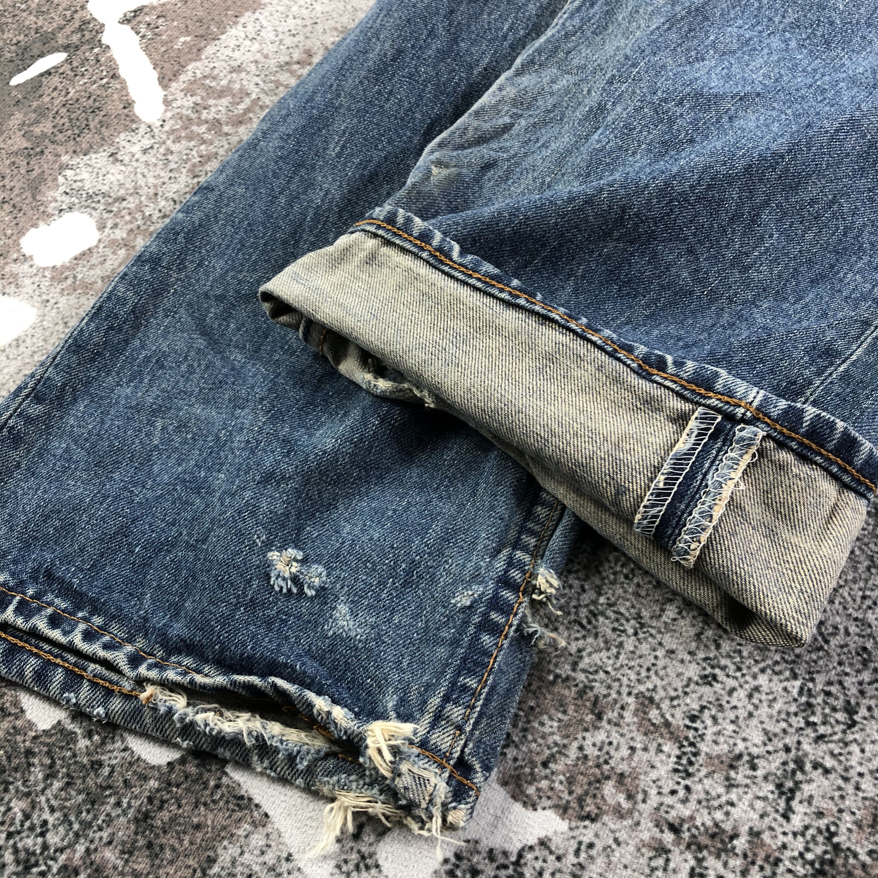 Levi's Vintage Levis 504 Jeans Rusty Distress Denim KJ1474 Size US 32 / EU 48 - 7 Thumbnail