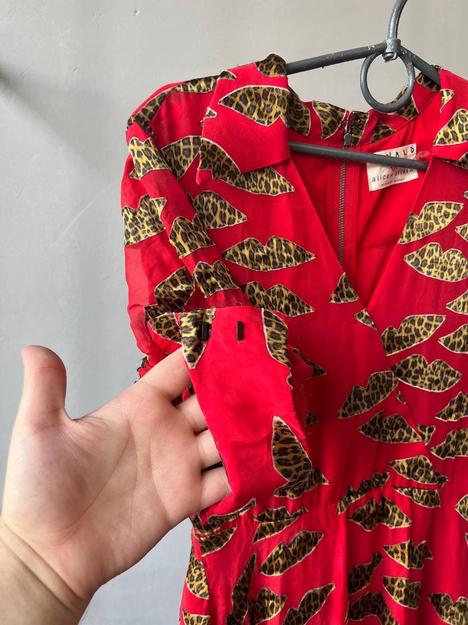 Alice + Olivia DONALD ROBERTSON ALICE+OLIVIA BY STACEY BENDET LEOPARD DRESS Size XS / US 0-2 / IT 36-38 - 8 Thumbnail