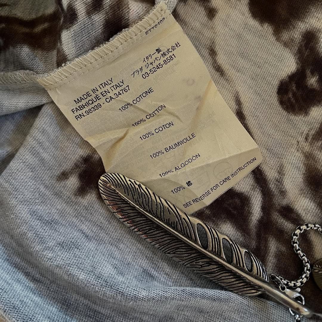 Prada Archive F/W2004 Runway Roman Ruins Landscape Printed