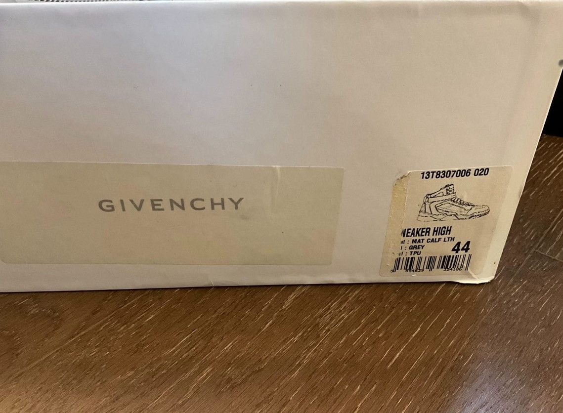 Givenchy Givenchy Tyson high top trainer grey Size US 10.5 / EU 43-44 - 5 Thumbnail