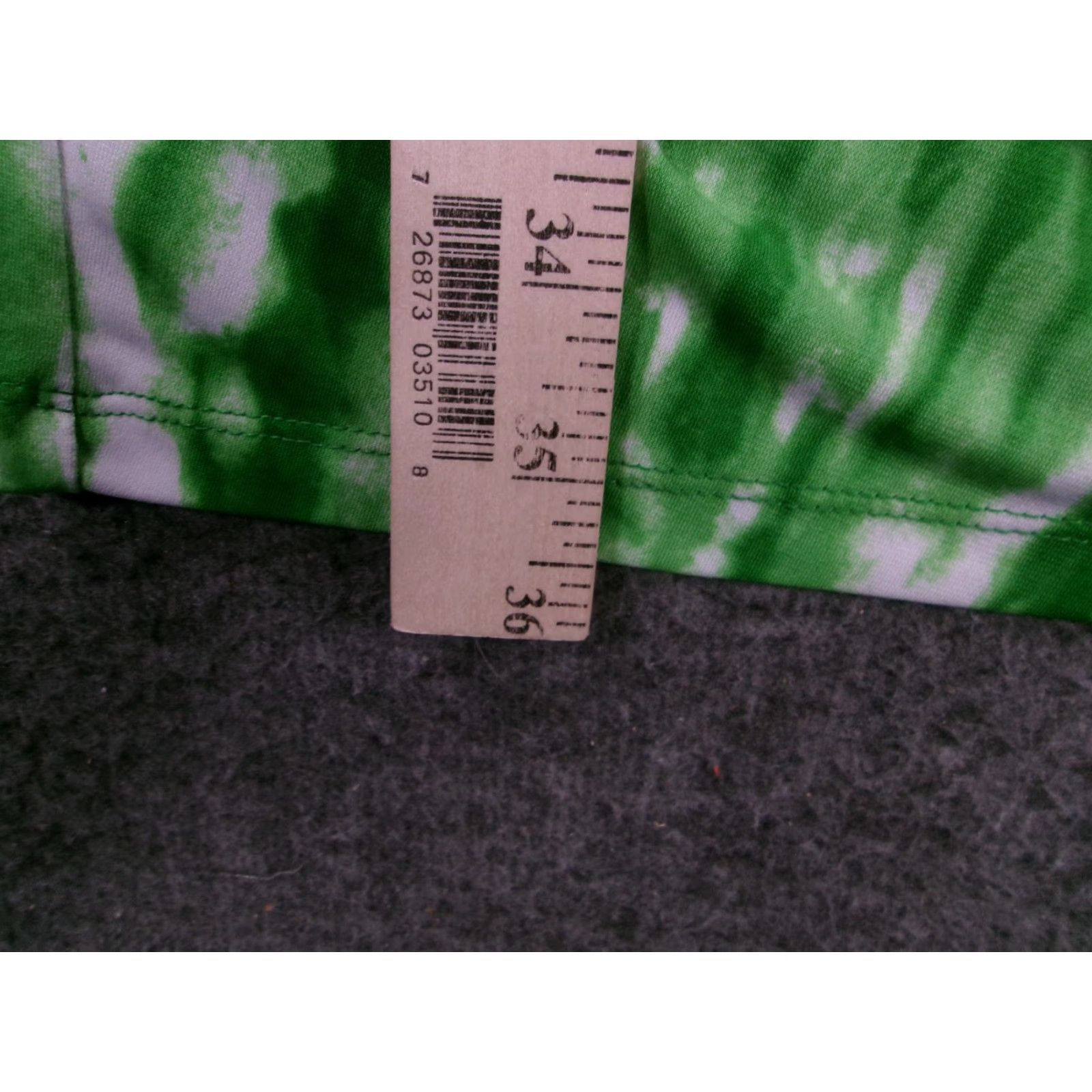 Michael Kors Michael Kors Dress Womens XS Green Tie Dye Sleeveless Cowl Neck Sheath Ruched Size XS / US 0-2 / IT 36-38 - 7 Thumbnail