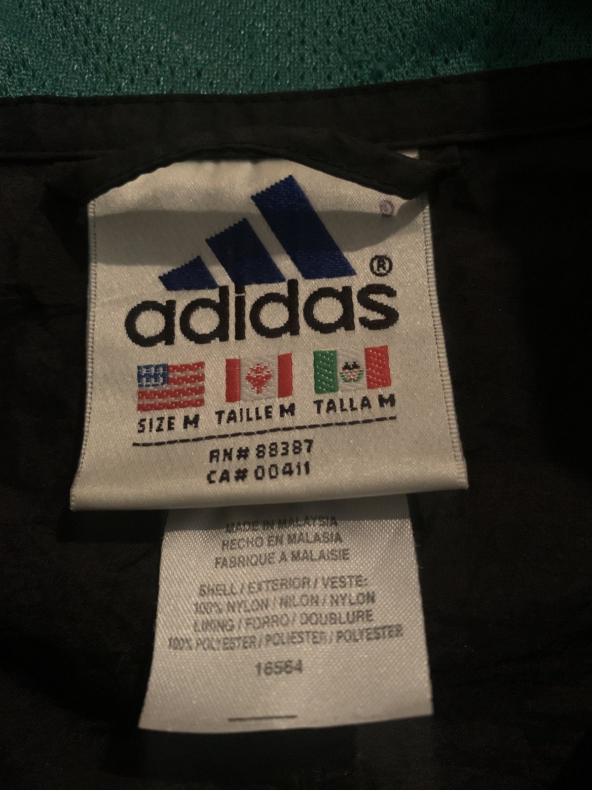 Adidas × Vintage Adidas Vintage 90s Full Zip Track Jacket Wind Breaker Size US M / EU 48-50 / 2 - 5 Thumbnail
