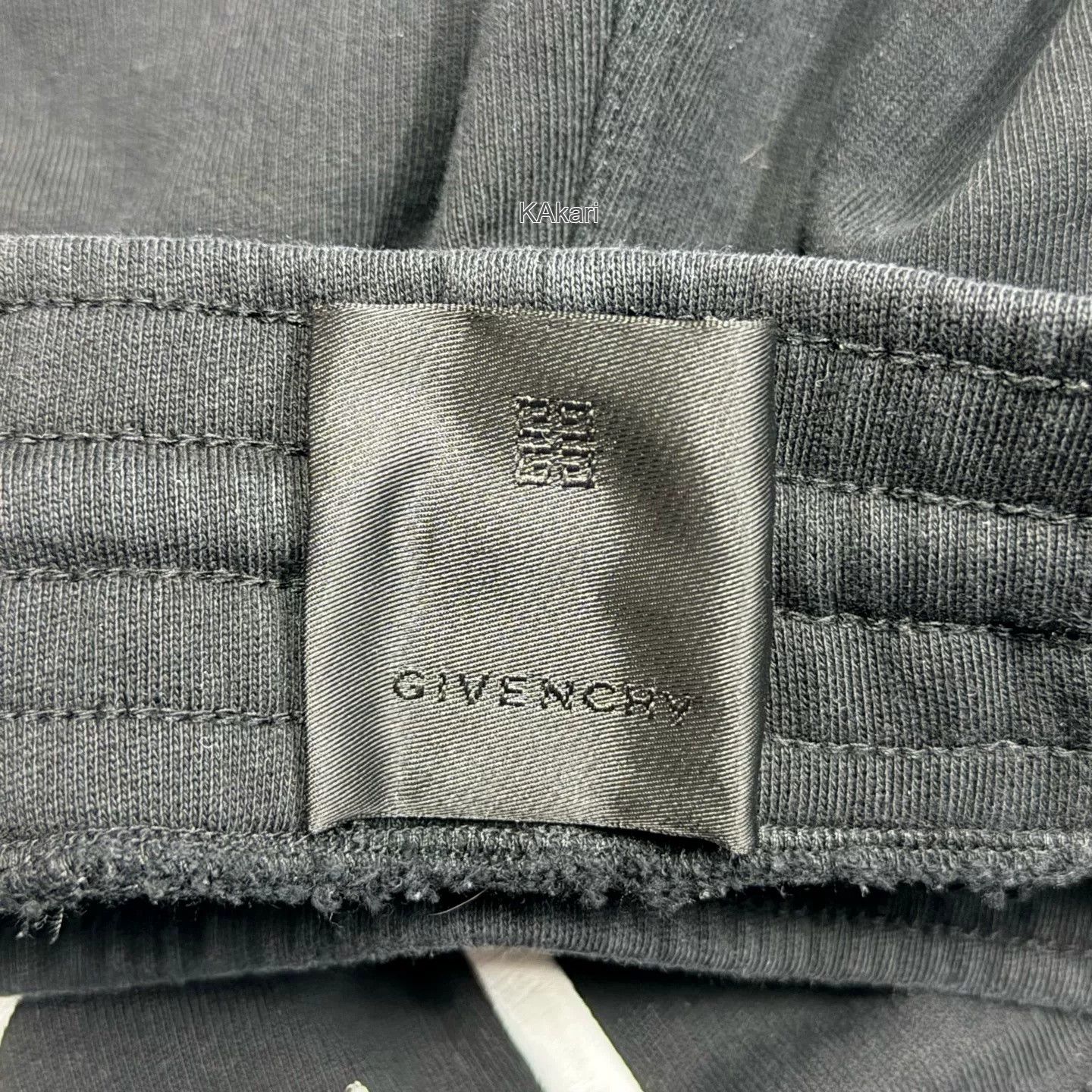 Givenchy Givenchy Black Side Logo Print Shorts Size US 36 / EU 52 - 2 Thumbnail