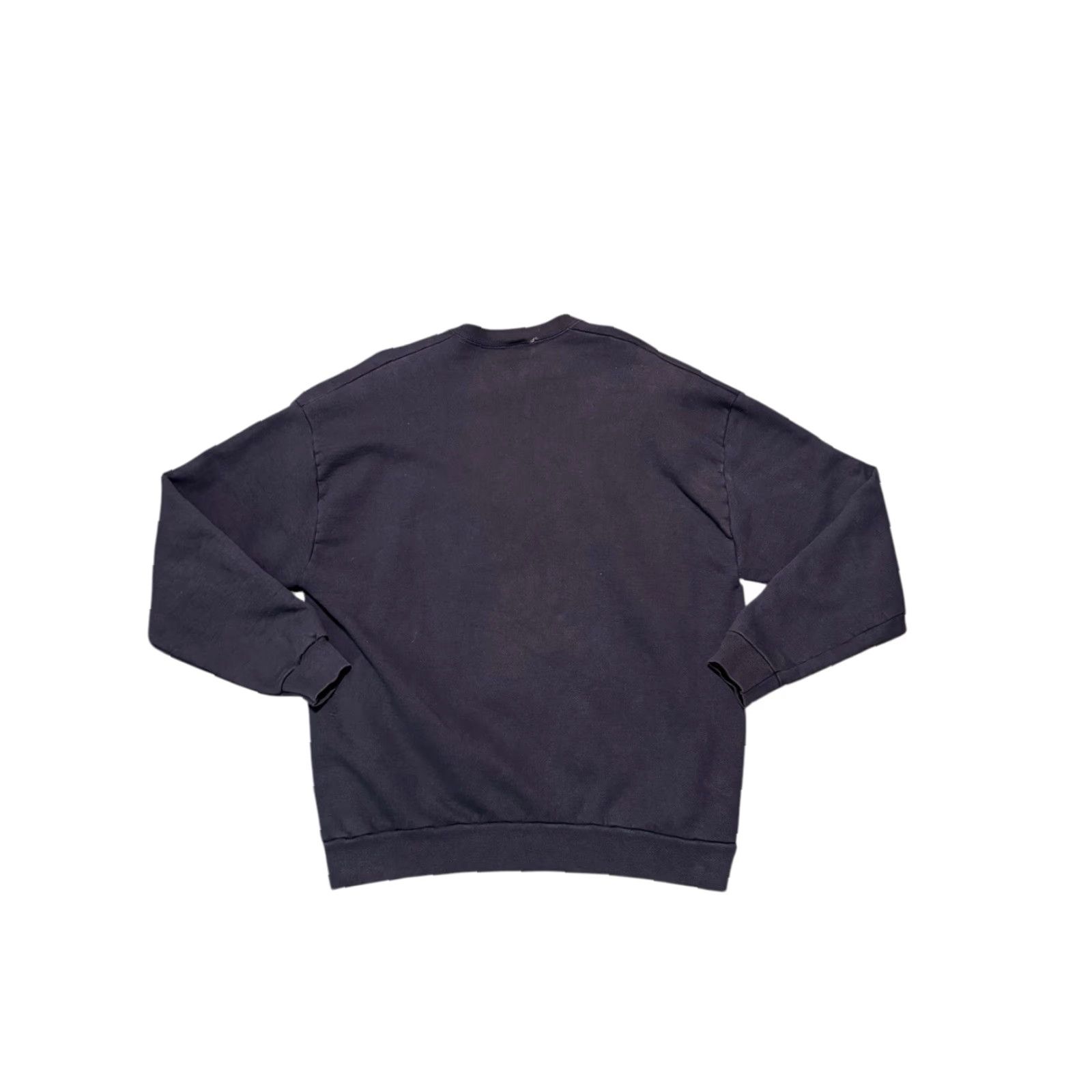 Guess VINTAGE GUESS Sweatshirt Men XL Blue Embroidered Star Spell-Out 90s 100% Cotton Knit Crew Neck Long Sleeve USA Size US XL / EU 56 / 4 - 6 Thumbnail