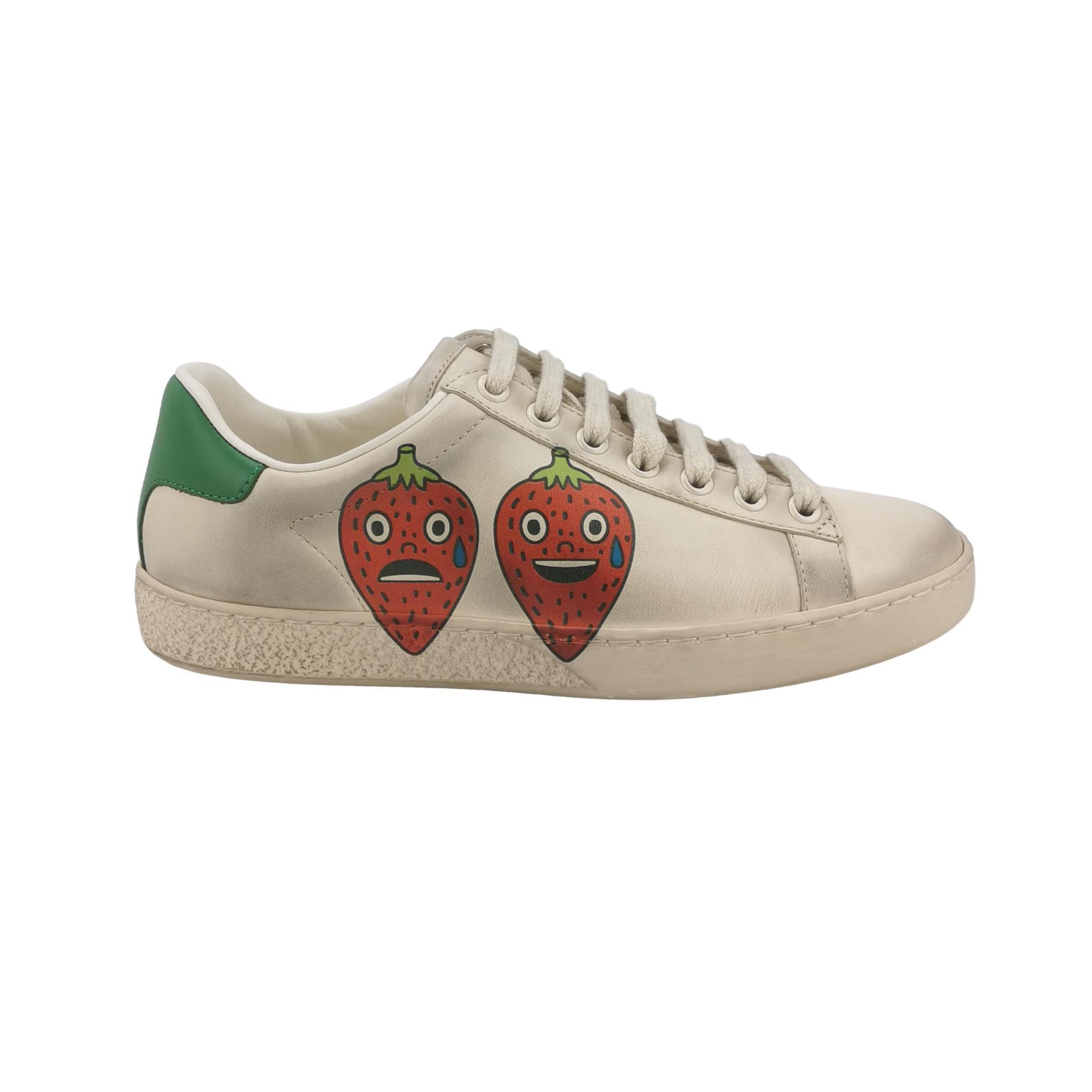 Gucci Gucci Women 5 Lowtop Sneakers Size US 5 / IT 35 - 1 Thumbnail