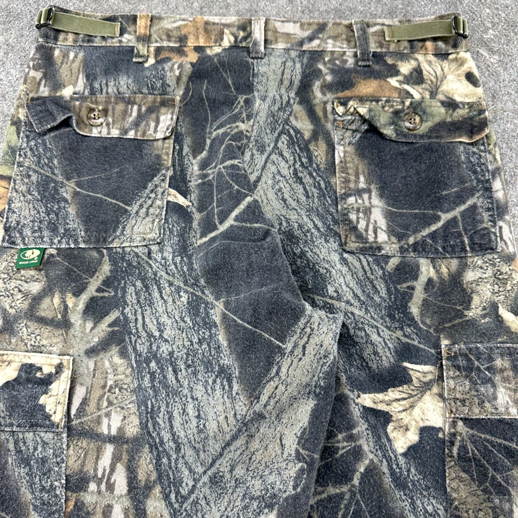 Vintage VINTAGE Mossy Oak Pants Mens M 36x27 Camouflage Cargo Relaxed Cotton Baggy Hunting 90s Size US 36 / EU 52 - 5 Thumbnail