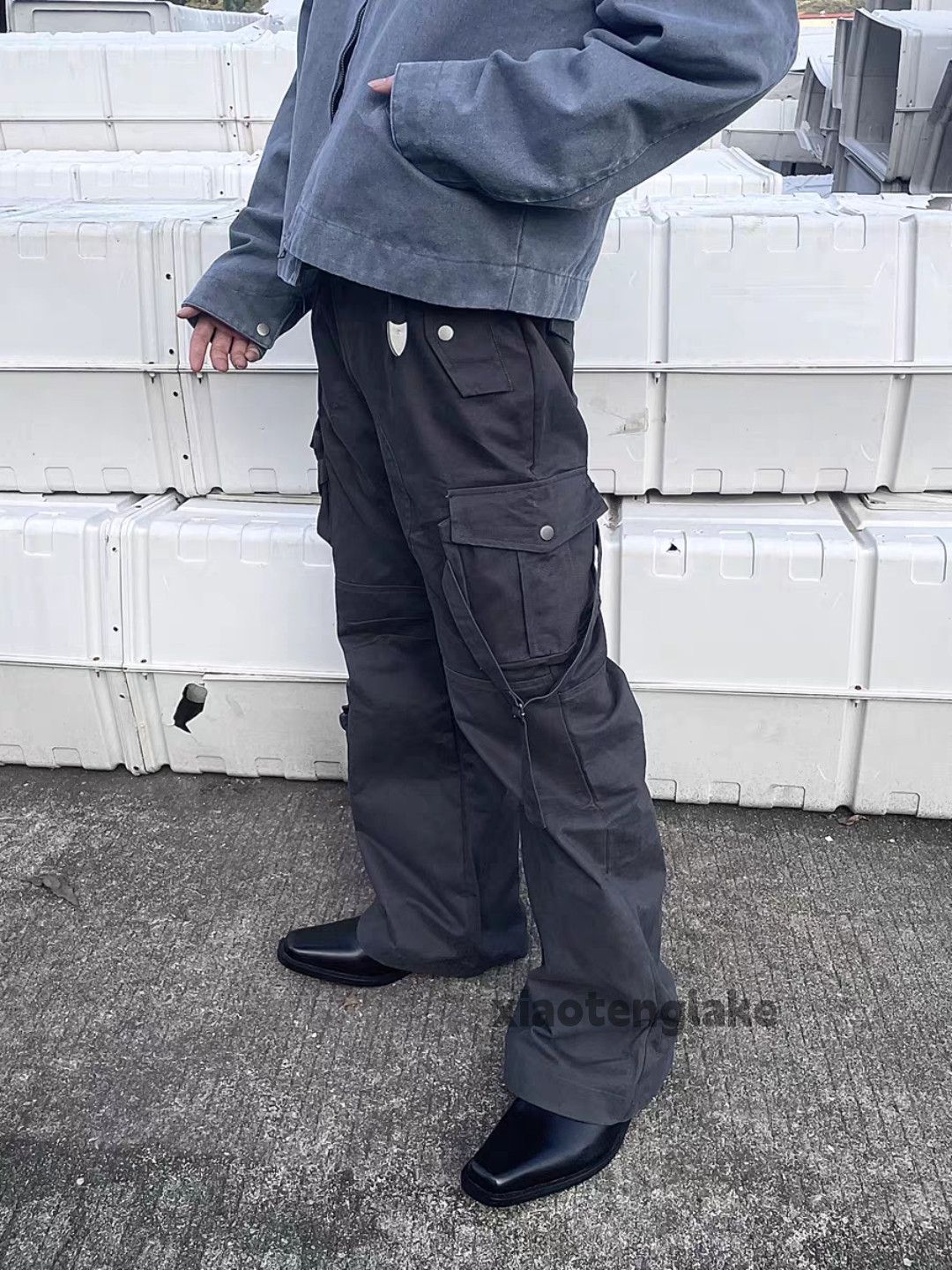 Designer × Japanese Brand × Vintage utility outdoor workwear military bootcut cargo pants Size US 38 / EU 54 - 6 Thumbnail