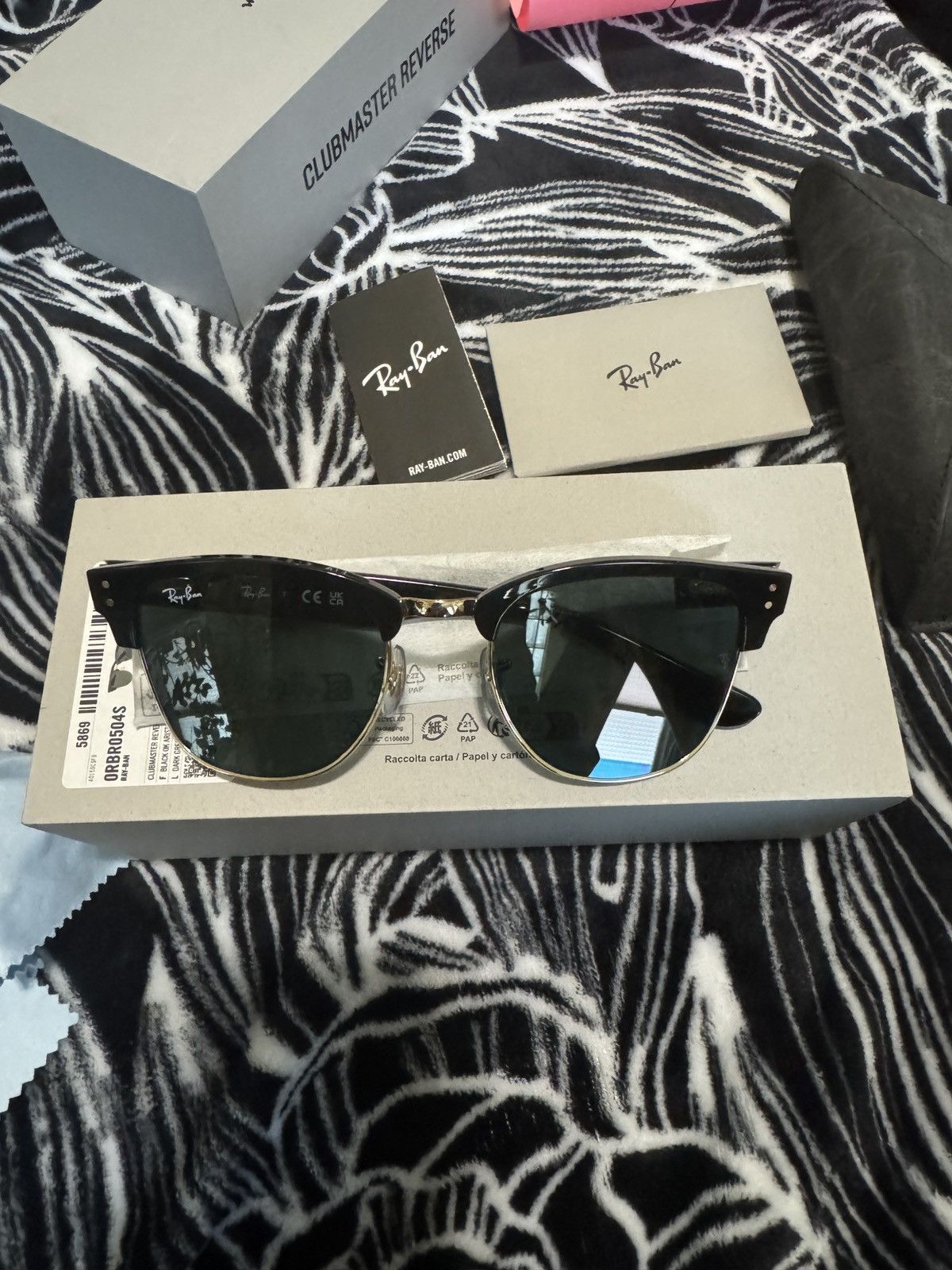 RayBan Rayban Clubmaster reverse Size ONE SIZE - 1 Thumbnail