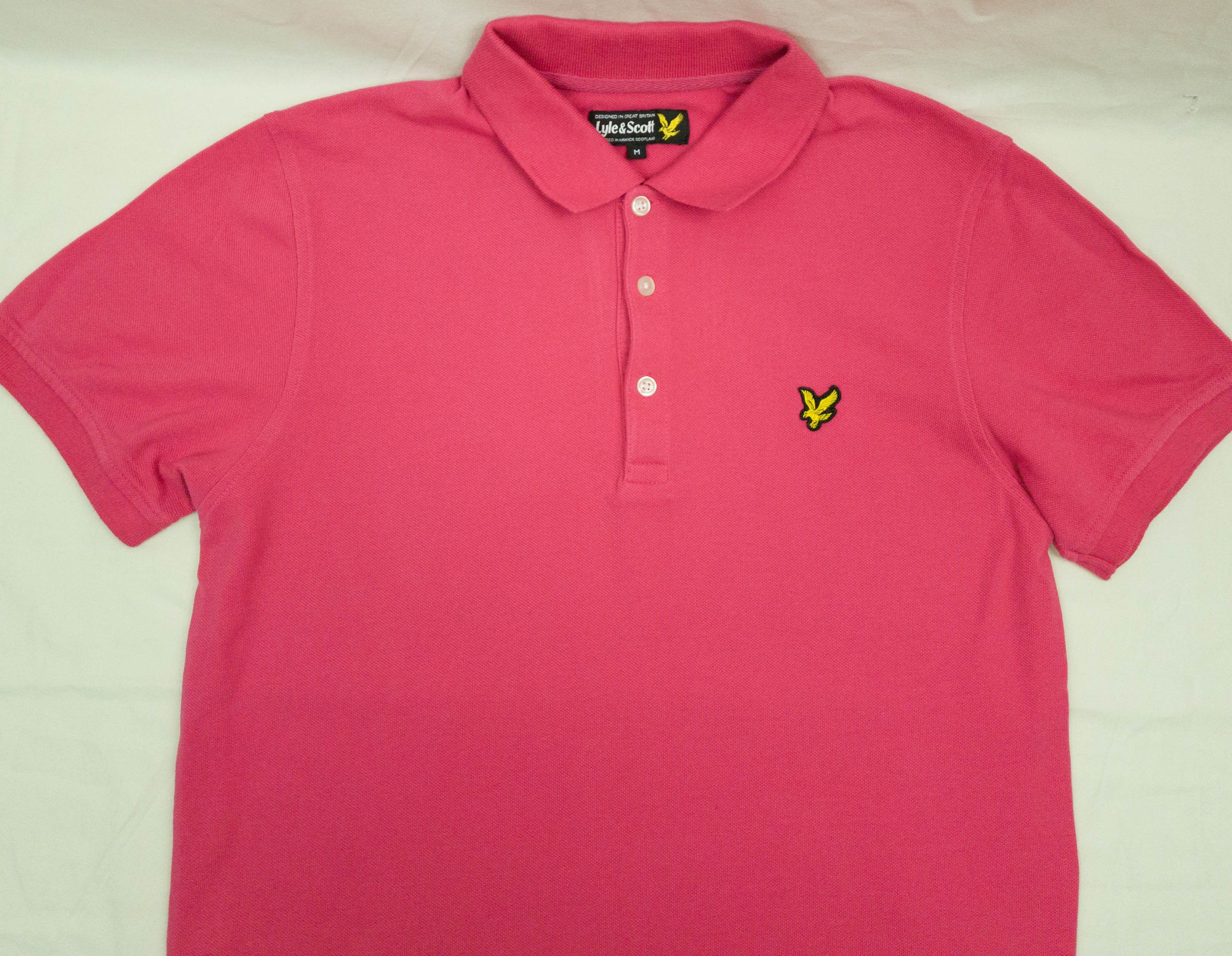 Lyle & Scott Lyle Scott mens polo top cotton size M vgc Size US M / EU 48-50 / 2 - 4 Thumbnail