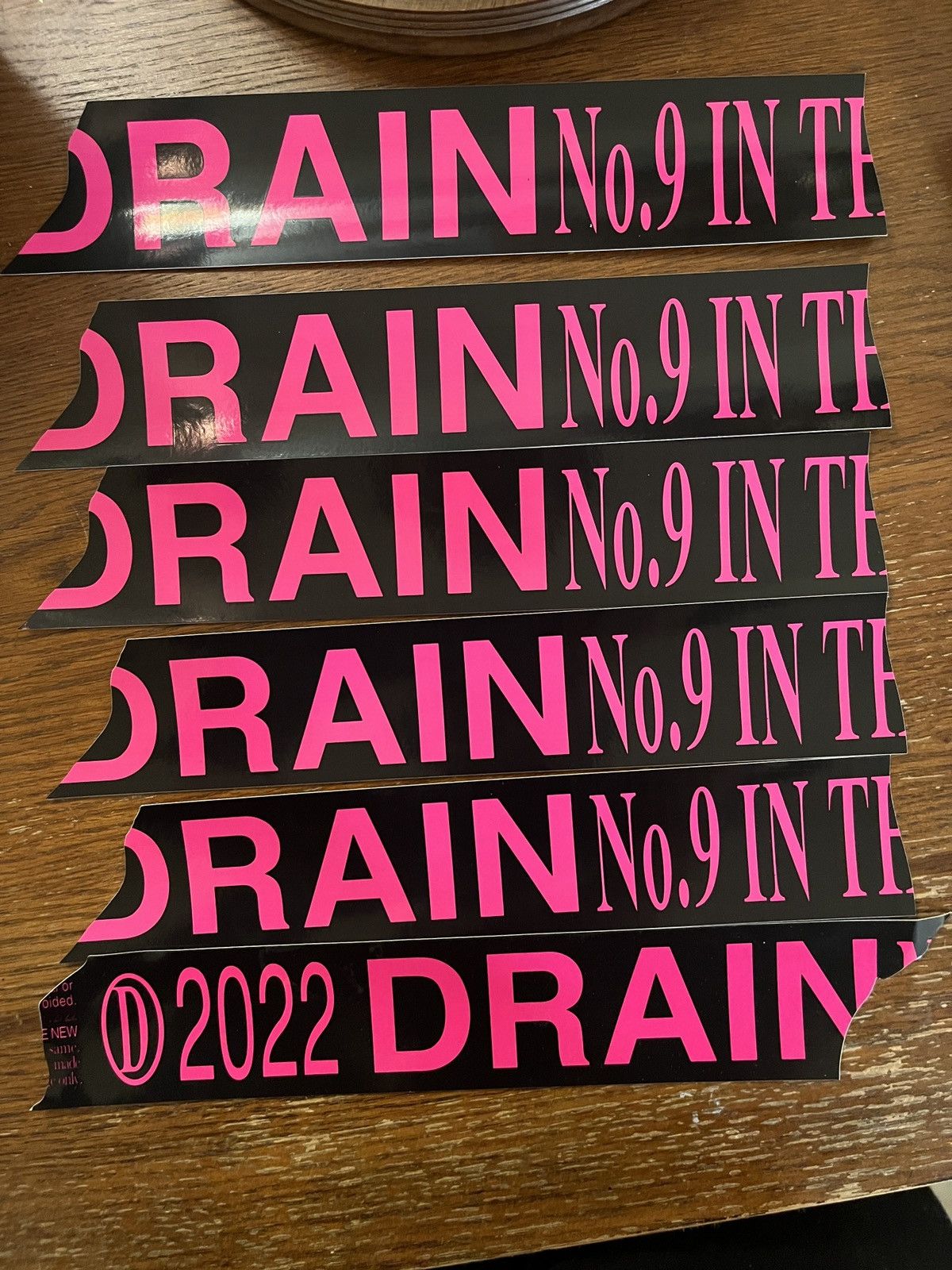Drain Gang 2022 Drain Sticker Bundle Size ONE SIZE - 1 Thumbnail