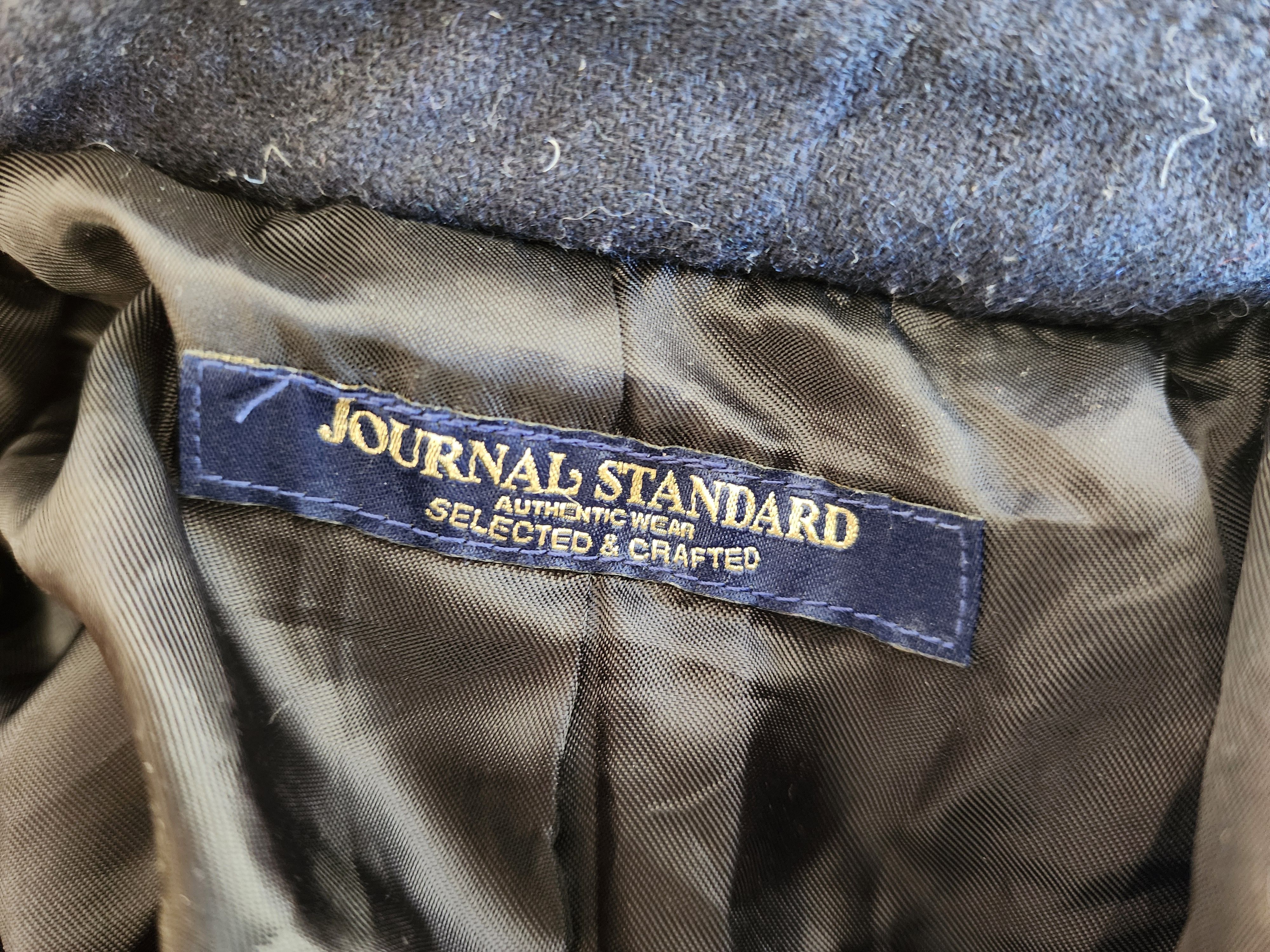 Journal Standard Navy Winter Coat by Journal Standard | Wool & Down Fill Size US S / EU 44-46 / 1 - 6 Thumbnail