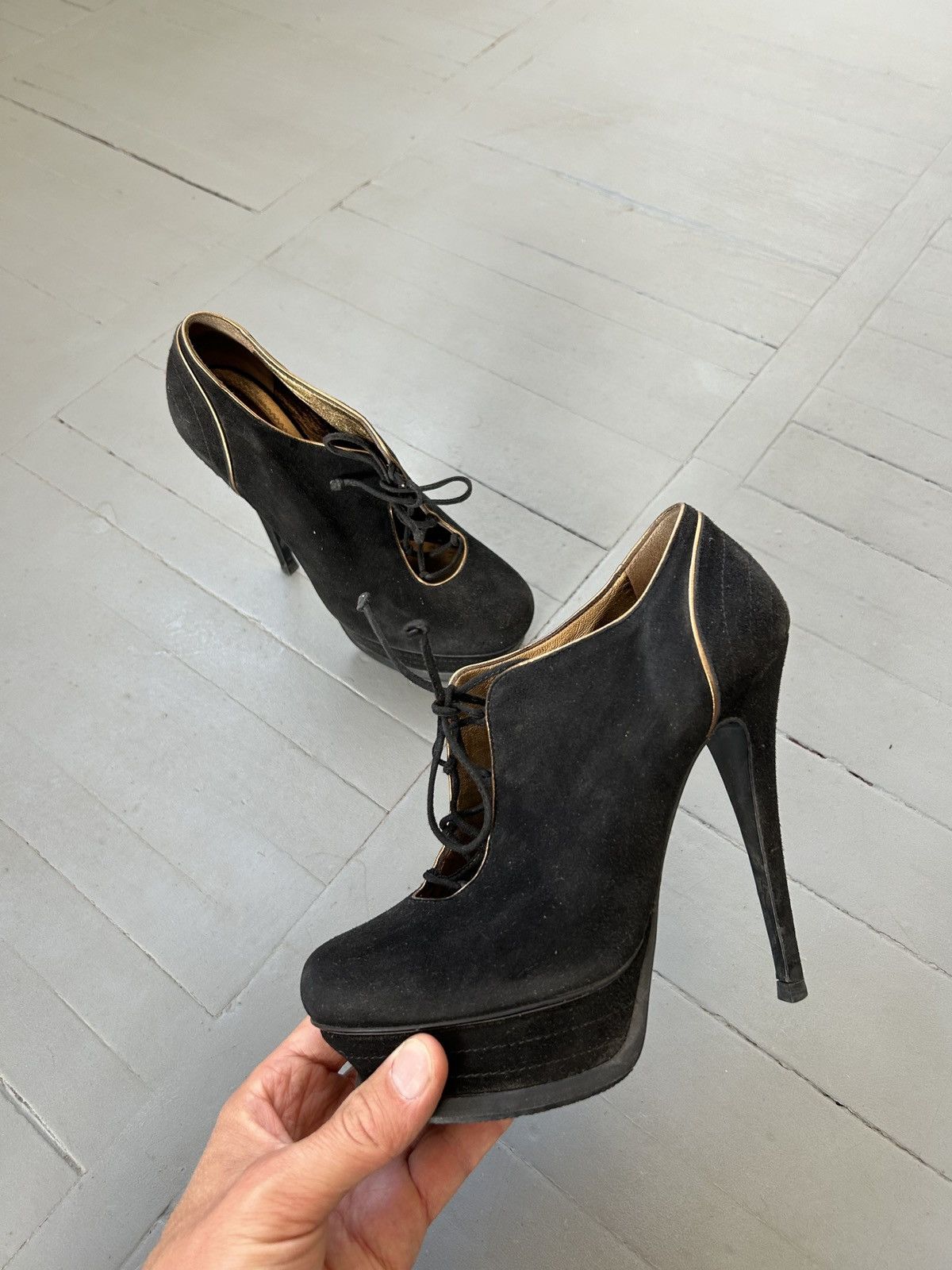 Yves Saint Laurent YSL Yves Saint Laurent heels Size US 7 / IT 37 - 3 Thumbnail