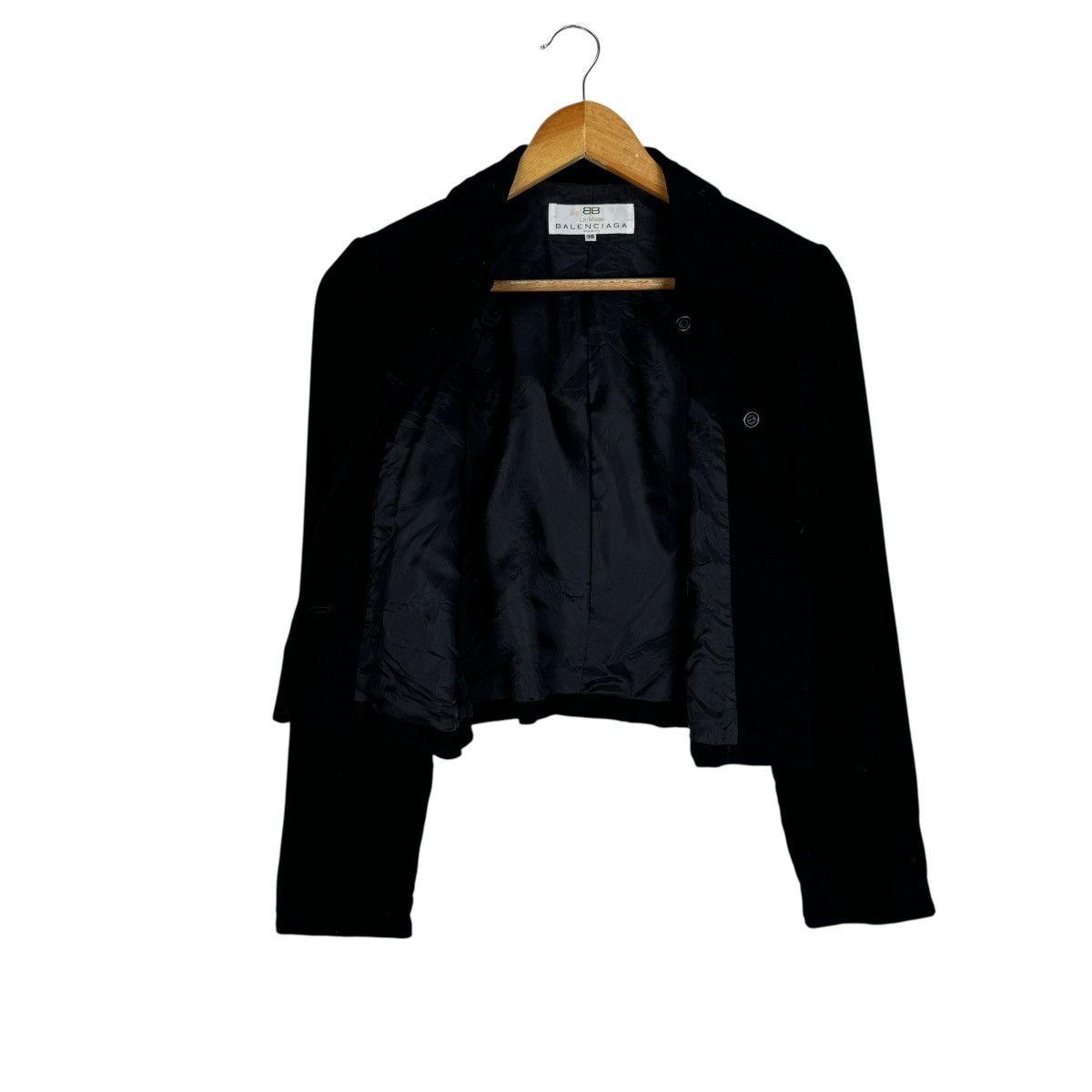 Balenciaga 🌟BALENCIAGA CROPPED BUTTON JACKET Size S / US 4 / IT 40 - 13 Thumbnail