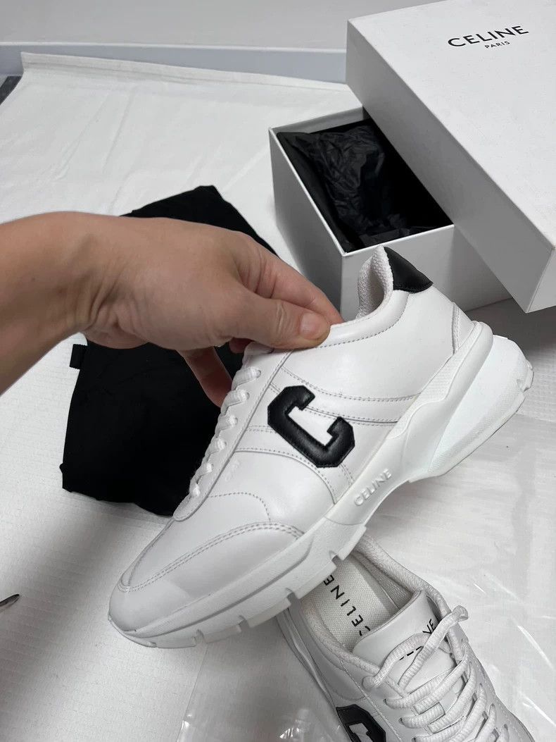 Celine Celine White Sneakers in Good Condition Size US 6 / EU 39 - 3 Thumbnail