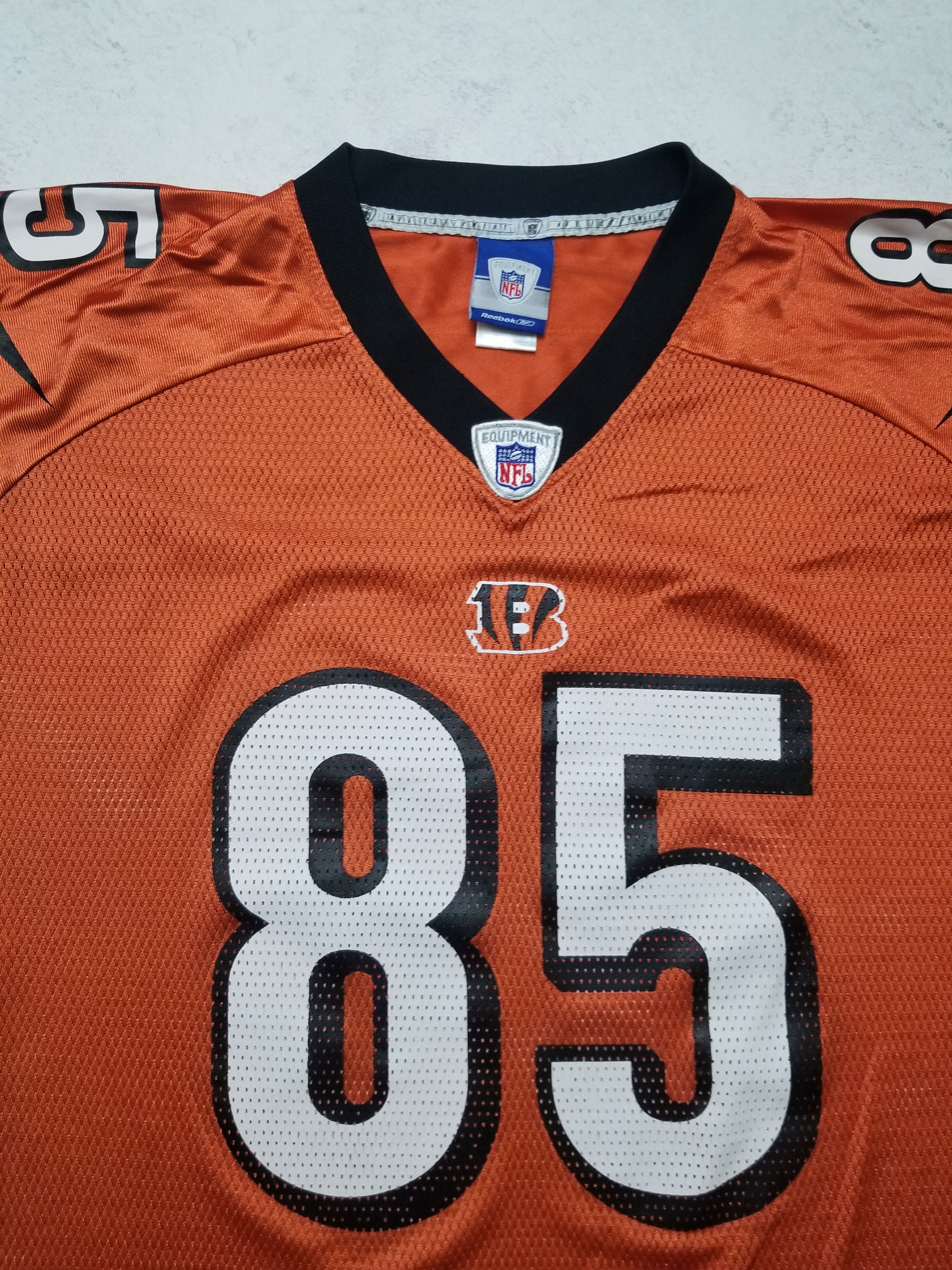 Reebok VTG Reebok Cincinnati Bengals Ochocinco #85 NFL Jersey Size US XL / EU 56 / 4 - 17 Thumbnail