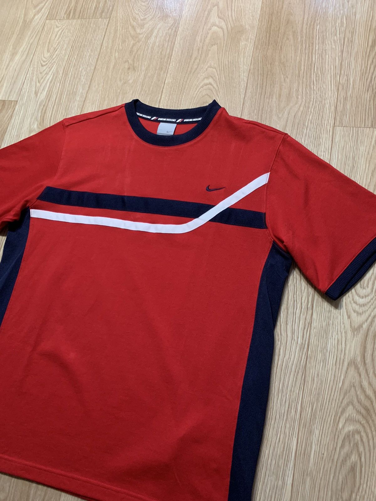 Nike 😍 Vintage Nike Sporting Excellnce T-Shirt Size US L / EU 52-54 / 3 - 2 Thumbnail