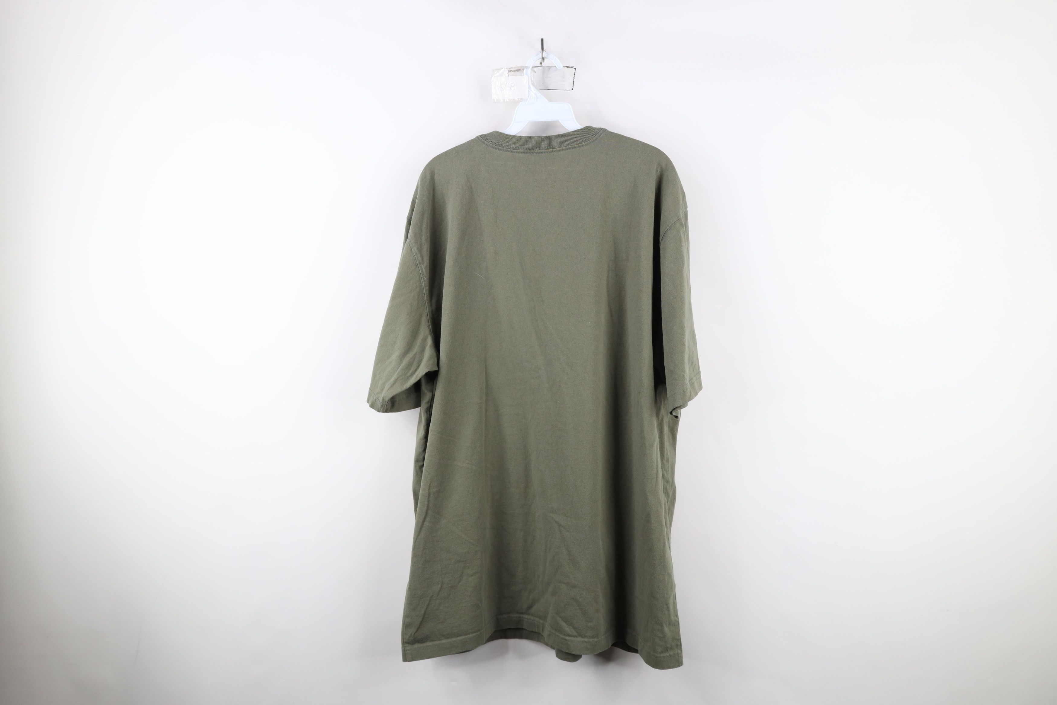 Carhartt × Vintage Vintage Y2K Carhartt Spell Loose Fit Pocket T-Shirt Green Size US L / EU 52-54 / 3 - 11 Thumbnail