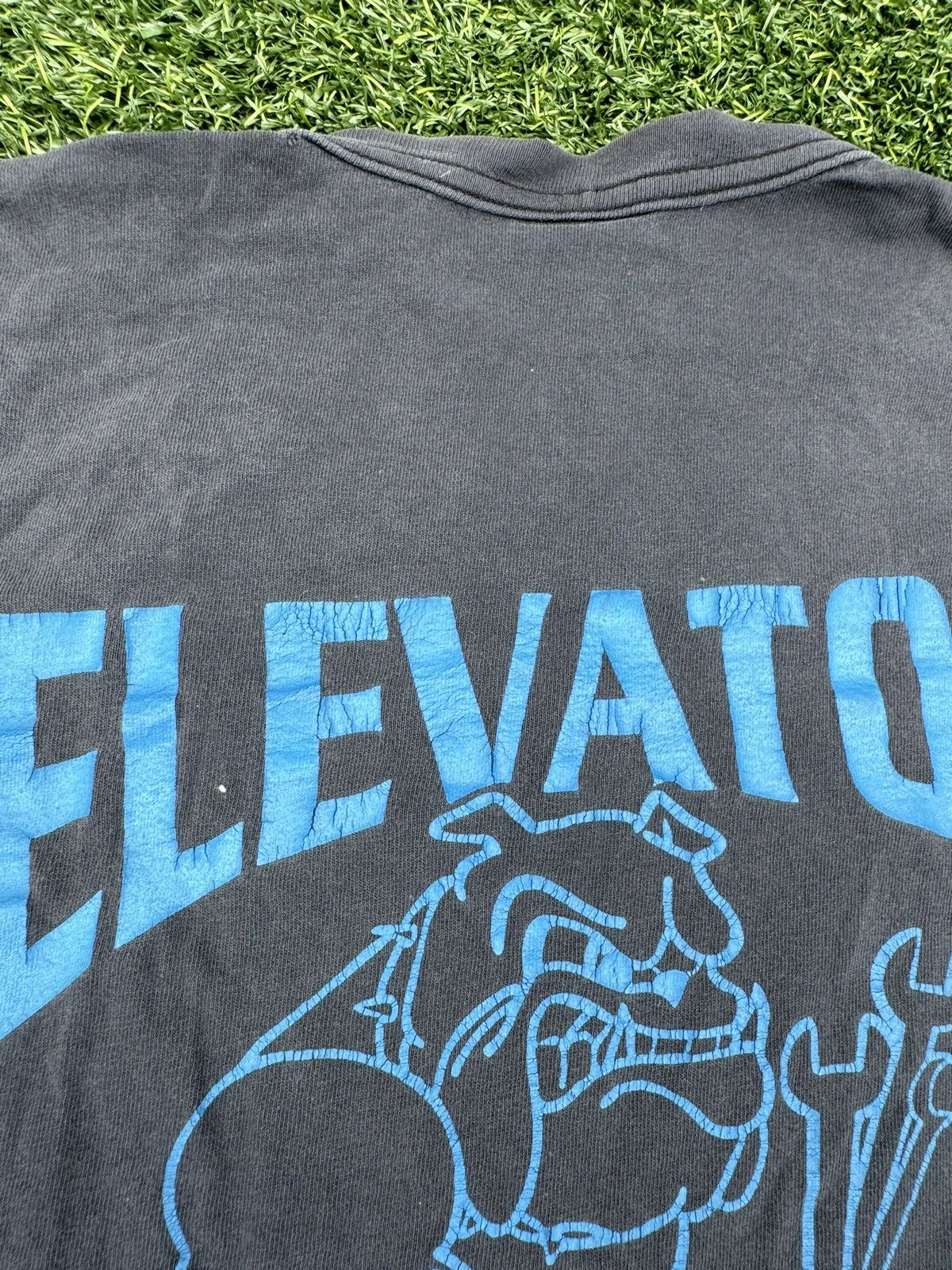 Vintage 90’s Vintage Distressed Work Wear T-Shirt Size US L / EU 52-54 / 3 - 9 Thumbnail