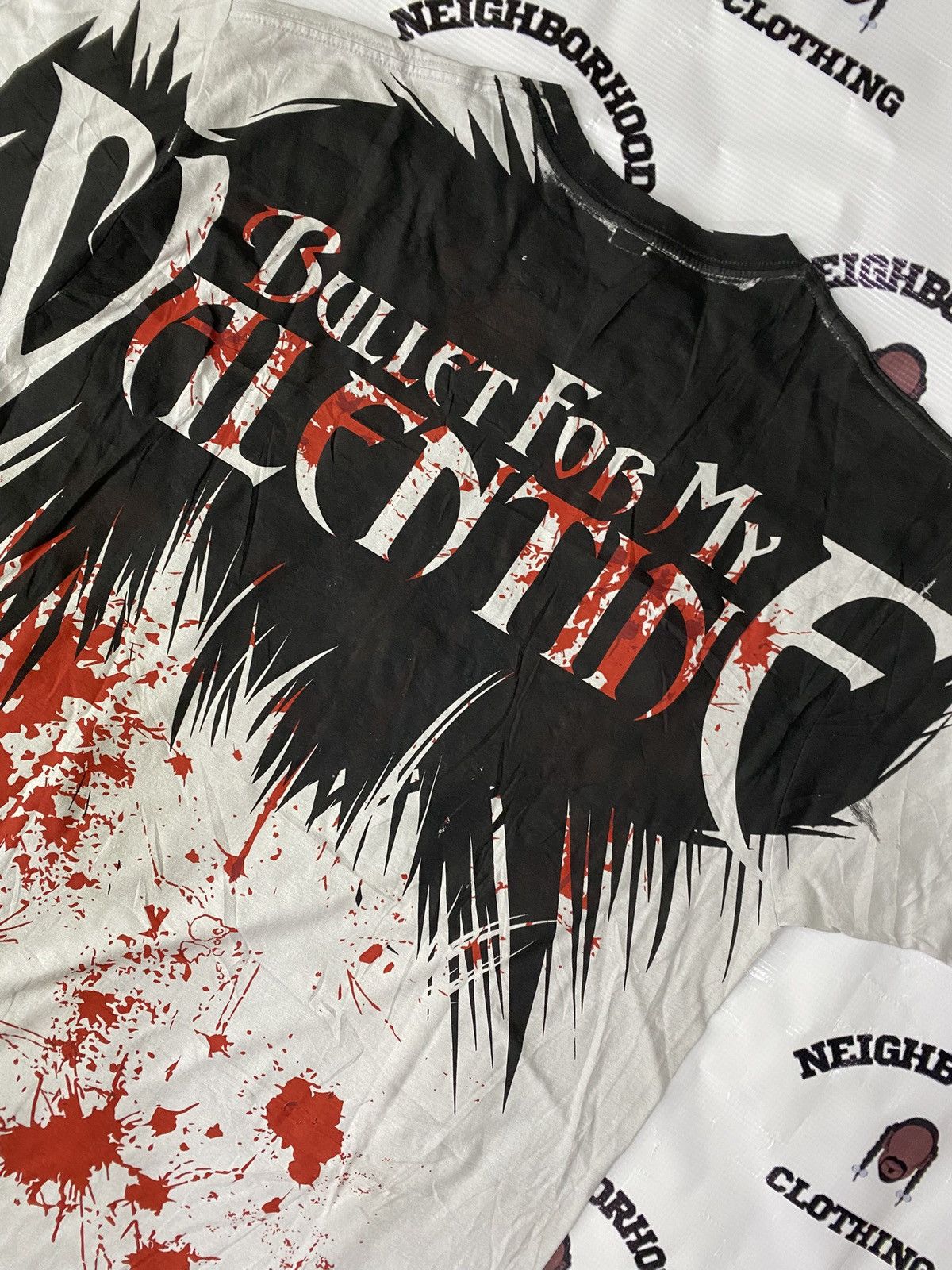 Other BULLET FOR MY VALENTINE 2009 SHIRT. Size US XL / EU 56 / 4 - 9 Thumbnail