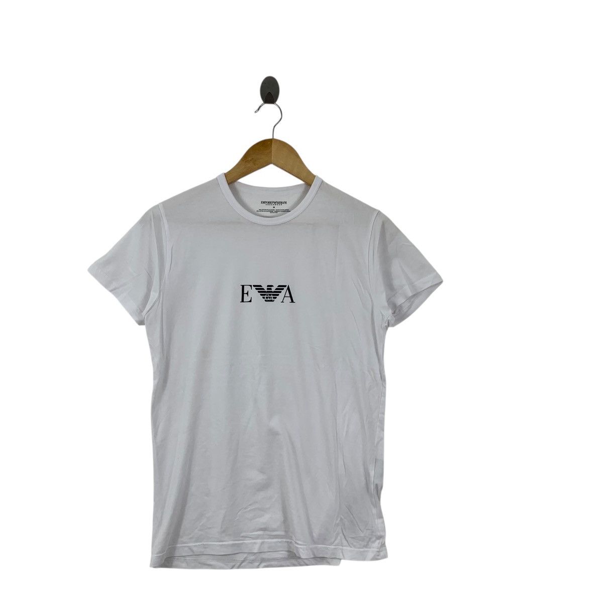 Emporio Armani EMPORIO ARMANI ITALY EA Box Logo Giorgio Collection Tee Size M / US 6-8 / IT 42-44 - 4 Thumbnail