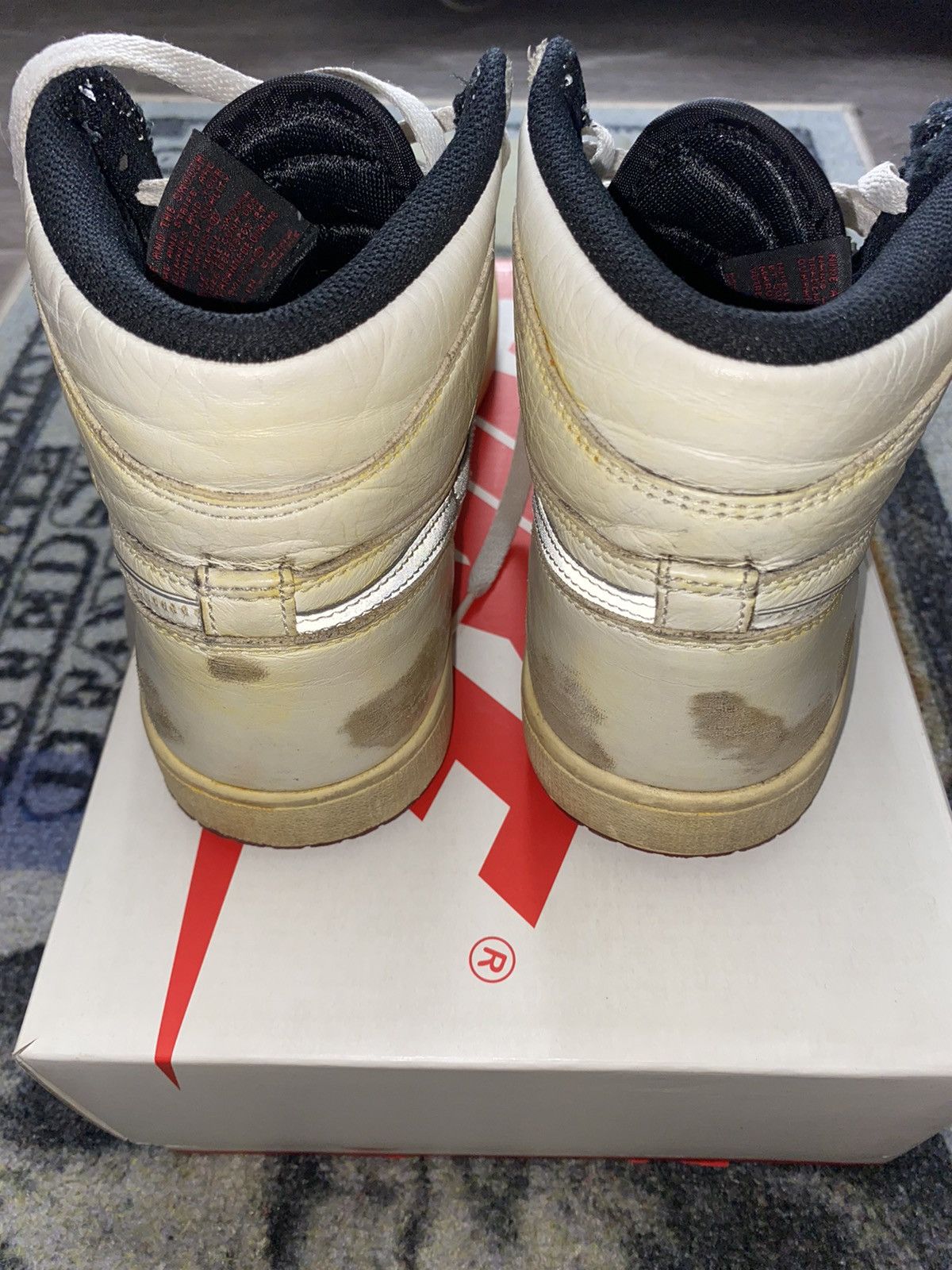 Jordan Brand × Nike Jordan 1 Retro High Nigel Sylvester Size US 8.5 / EU 41-42 - 5 Thumbnail