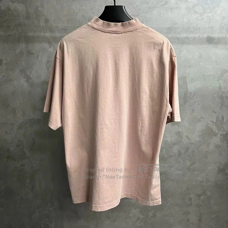 Balenciaga Balenciaga Pink Logo Print Short Sleeve T-Shirt. Size US S / EU 44-46 / 1 - 2 Thumbnail
