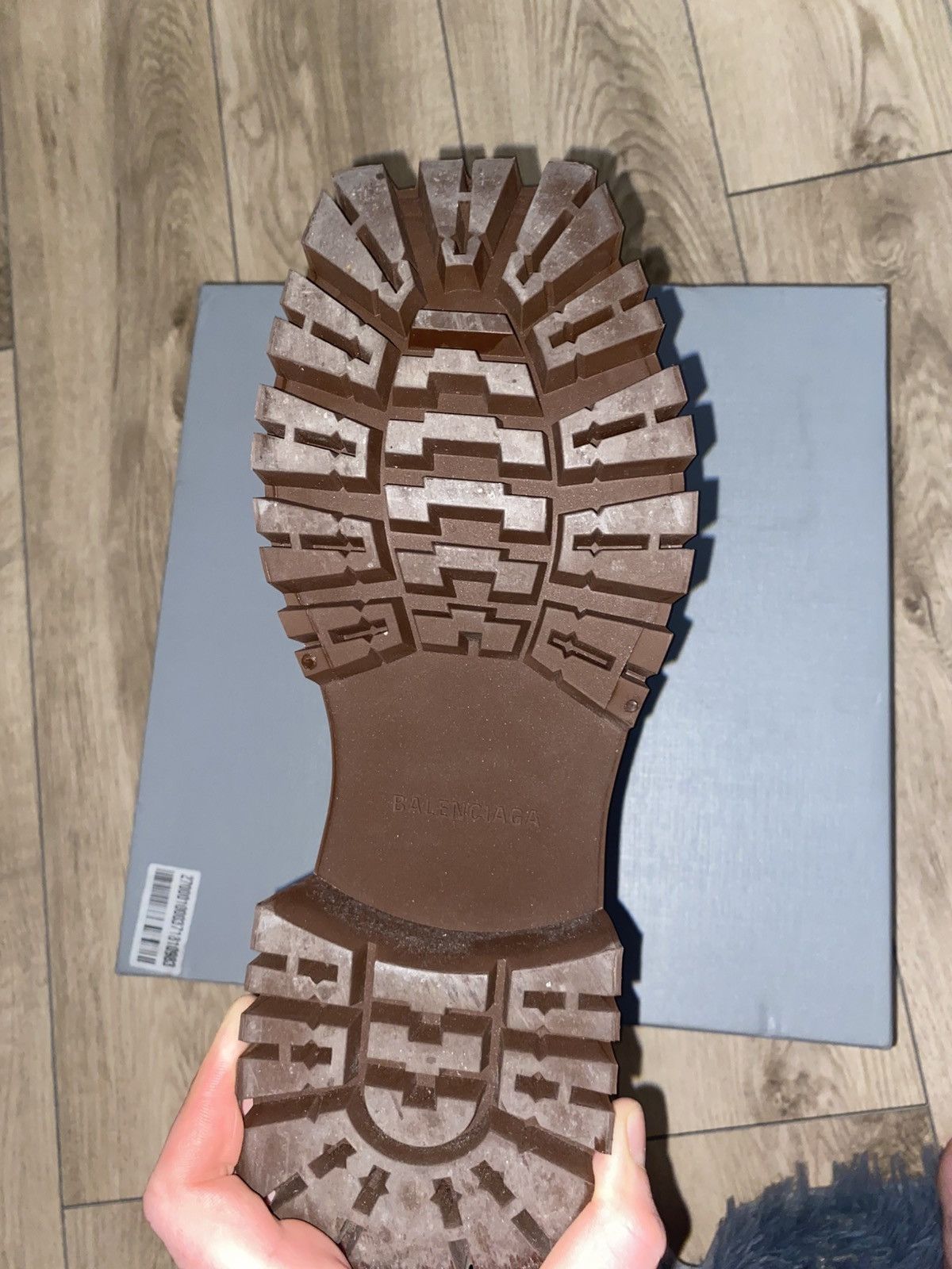 Balenciaga balenciaga trooper rubber boots brown Size US 9.5 / EU 42-43 - 5 Thumbnail
