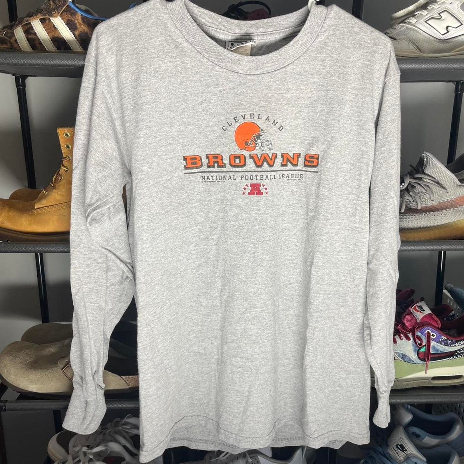 NFL Vintage Cleveland browns long sleeve Size US M / EU 48-50 / 2 - 1 Thumbnail