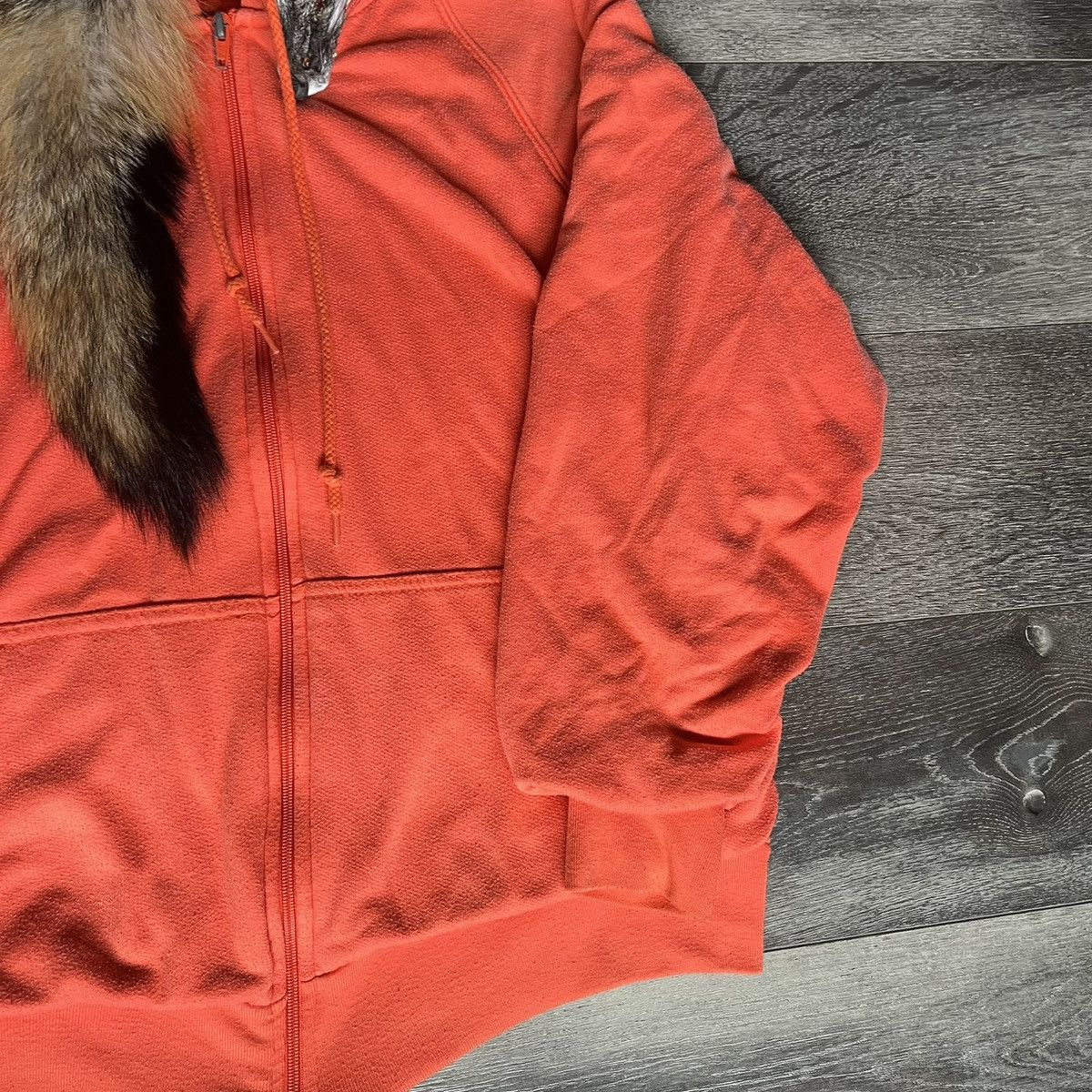 Kentucky Boy Tyler Kentucky Boy Tyler Fox Pelt Fur Thermal Lined Zip Up Hoodie Size US S / EU 44-46 / 1 - 8 Thumbnail