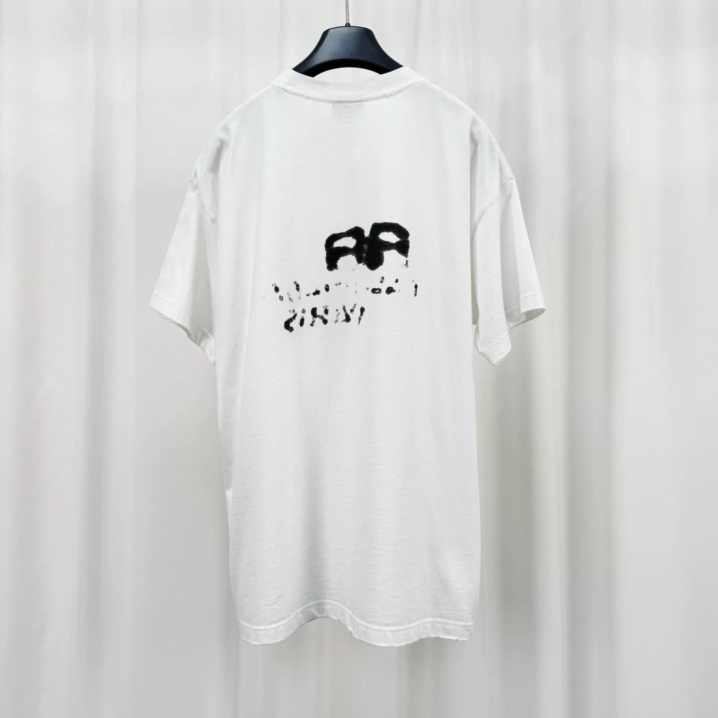 Balenciaga Balenciaga Graffiti Letter Print T-Shirt Size US M / EU 48-50 / 2 - 2 Thumbnail