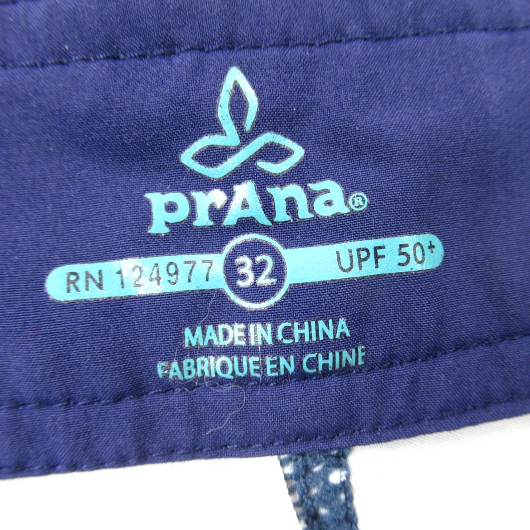 Prana Prana Shorts Mens 32 Striped Lightweight Outdoors Pockets Board Swim Casual Travel Medium Multicolor 32 in Regular Mens Size US 32 / EU 48 - 5 Thumbnail