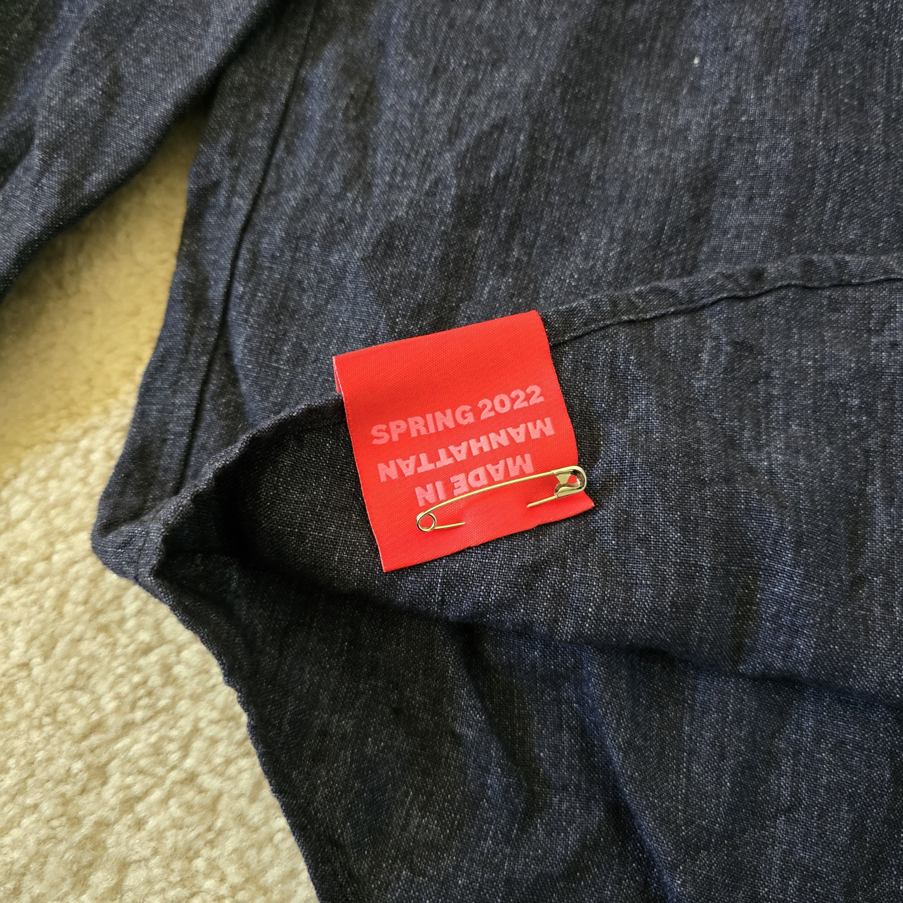 Outlier Outlier Adenselinen Boxford Button Up Shirt Chambray Size US XS / EU 42 / 0 - 3 Thumbnail
