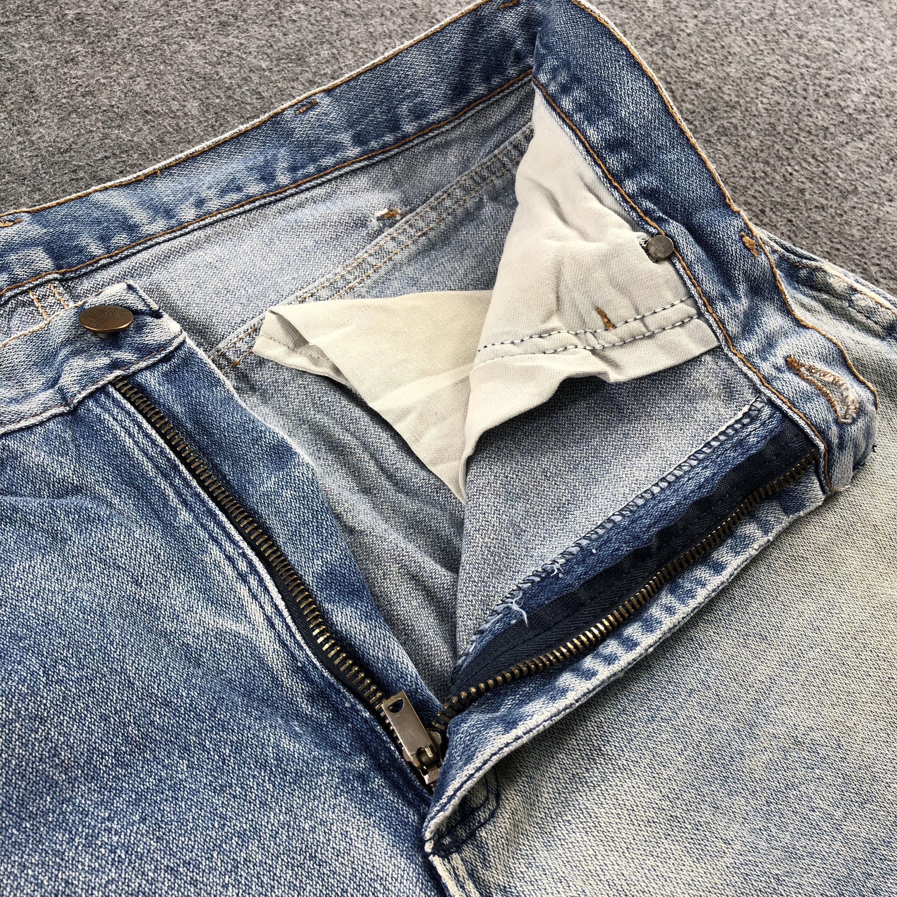 Vintage 80s Vintage Blue Wash Wrangler Jeans-J2315 Size US 33 - 9 Thumbnail