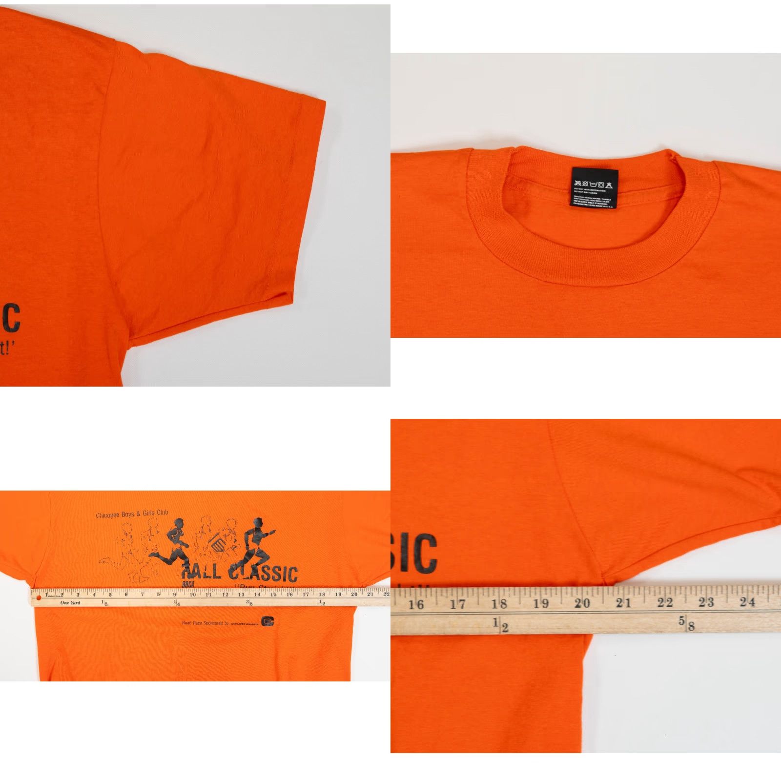 Vintage VINTAGE Screen Stars T-Shirt Boys and Girls Club Size L Orange Short Sleeve Crew Neck 80s 90s Vintage Logo Single Stitch Size US L / EU 52-54 / 3 - 9 Thumbnail