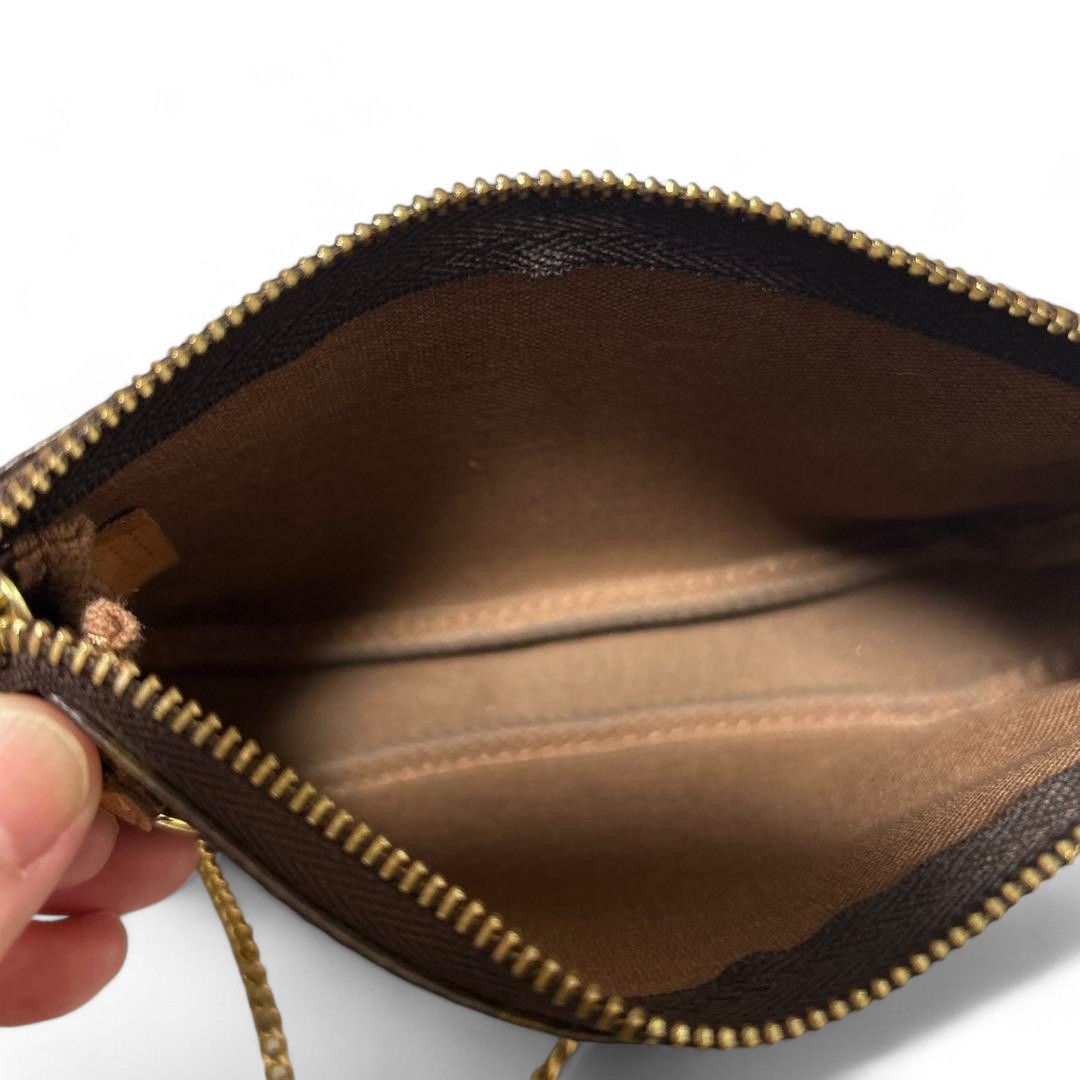 Louis Vuitton Louis Vuitton - Pouch Sacoche Brown Monogram Accesoires Size ONE SIZE - 3 Thumbnail