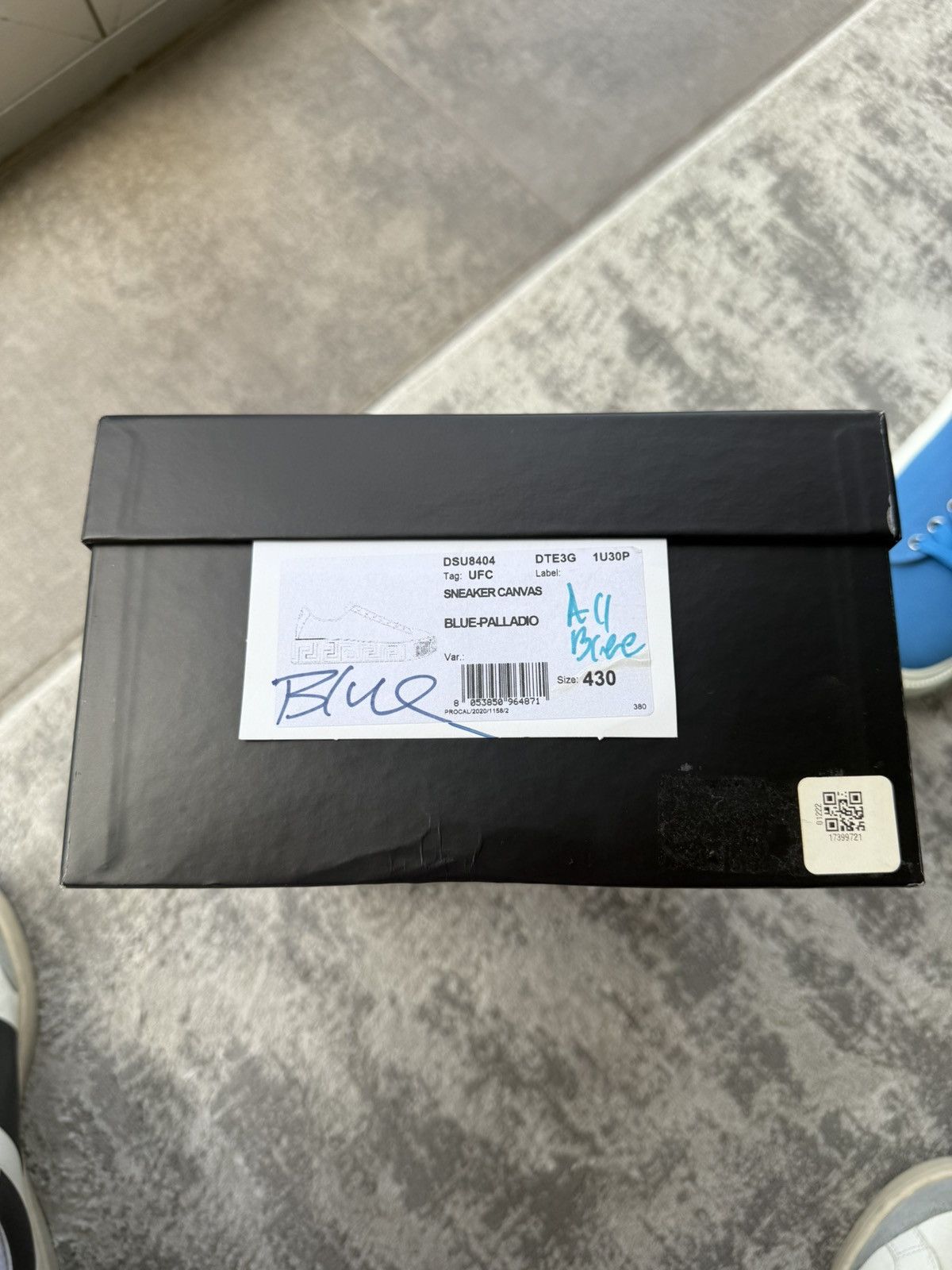 Versace VERSACE SneakerCanvas Blue-Palladio Size US 10 / EU 43 - 10 Thumbnail