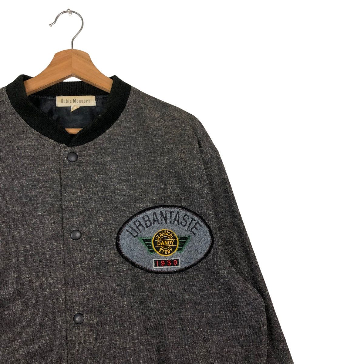 Japanese Brand 🔥VINTAGE WOOL BOMBER JACKET URBAN TASTE JAPAN ISSEY MIYAKE Size US L / EU 52-54 / 3 - 6 Thumbnail