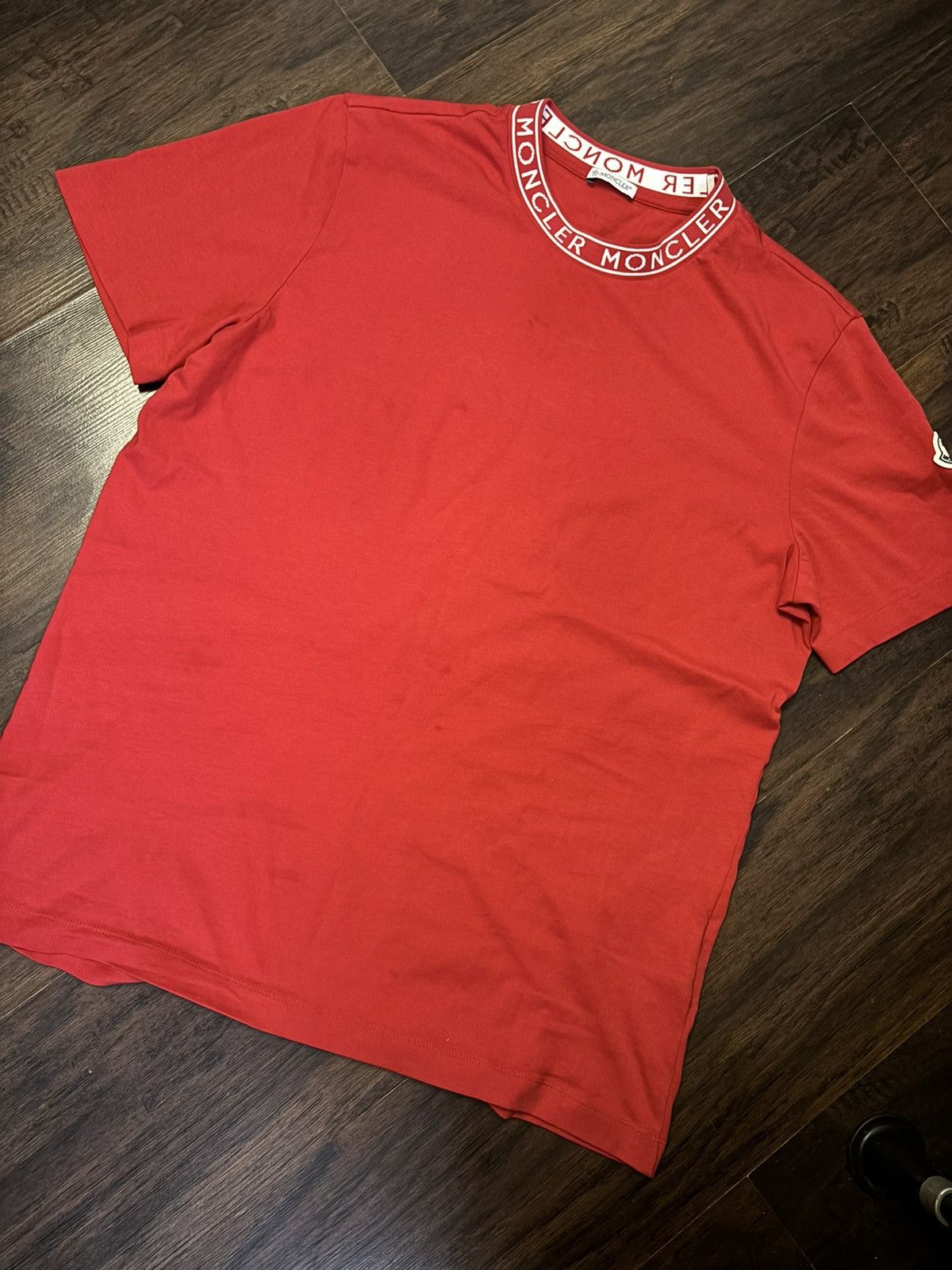 Designer × Moncler Moncler Mens Ribbed T-Shirt Size US M / EU 48-50 / 2 - 1 Thumbnail