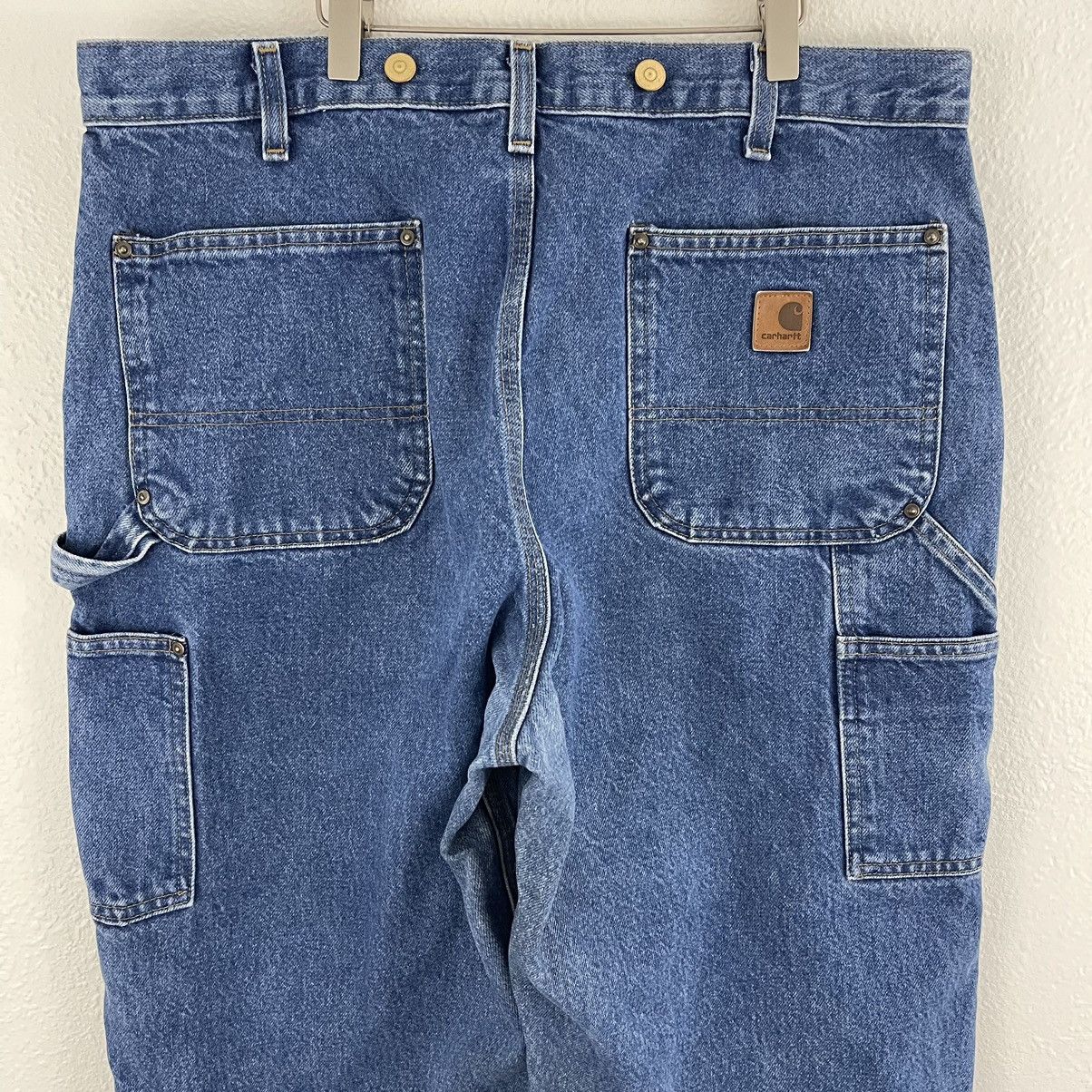 Carhartt CARHARTT Vintage 90s Mens Double Knee Baggy Skater Jeans Size US 36 / EU 52 - 8 Thumbnail