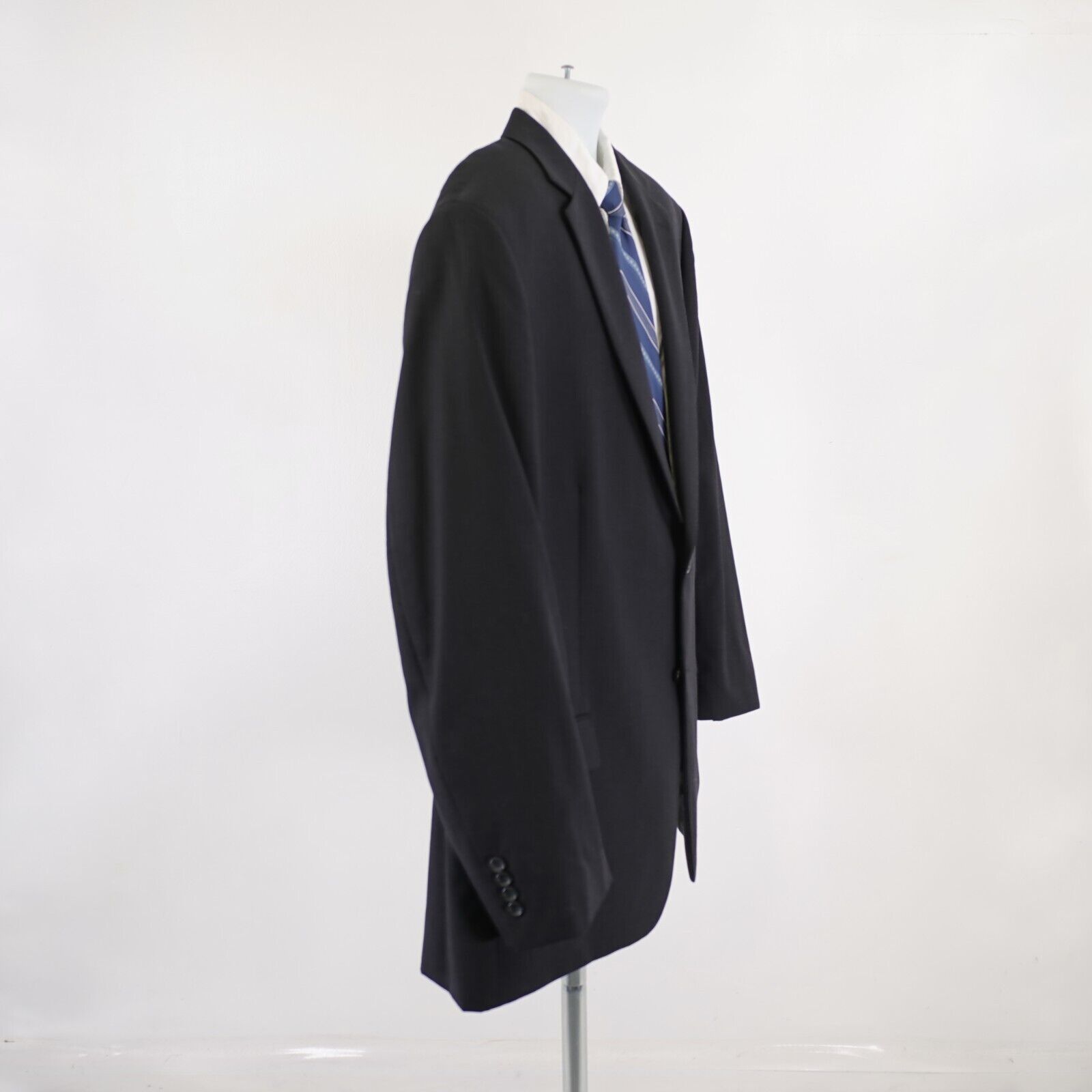 Pronto Uomo Pronto Uomo Wool Charcoal Gray 2 Button Blazer 50L / Slim 52 Size 50L - 7 Thumbnail