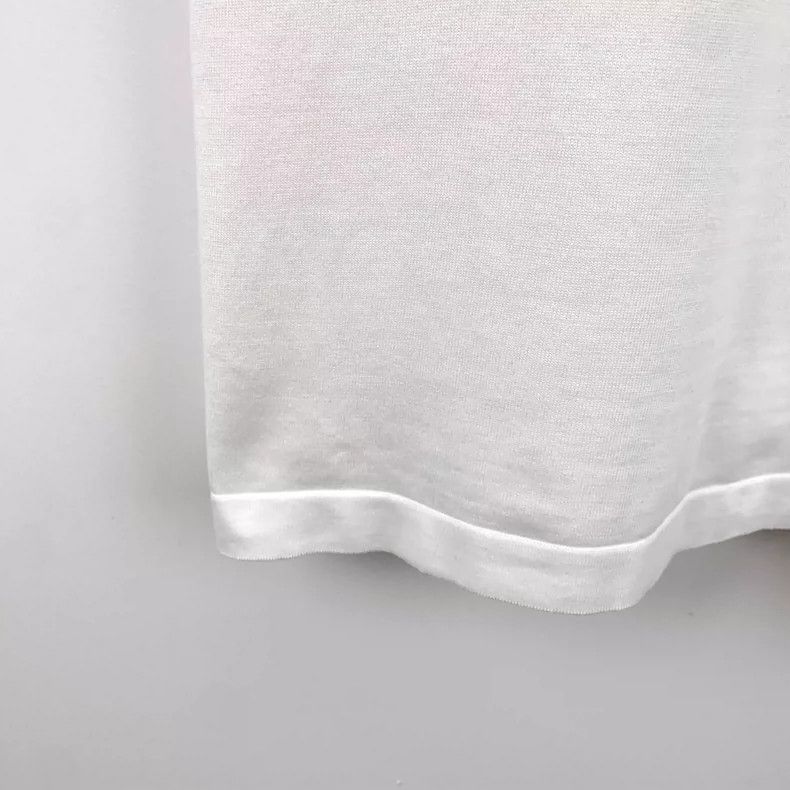 Louis Vuitton Louis Vuitton 24 white monogrammed cotton crew neck short Size US XL / EU 56 / 4 - 4 Thumbnail