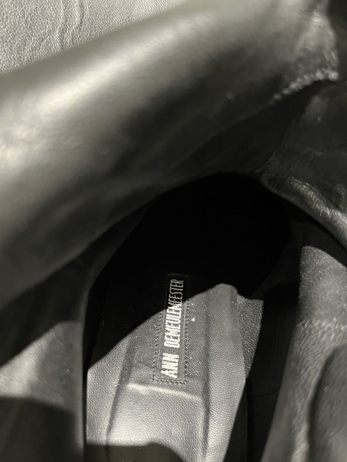 Ann Demeulemeester Fall 2006 Metallic Riding Boots Size US 7.5 / IT 37.5 - 7 Thumbnail